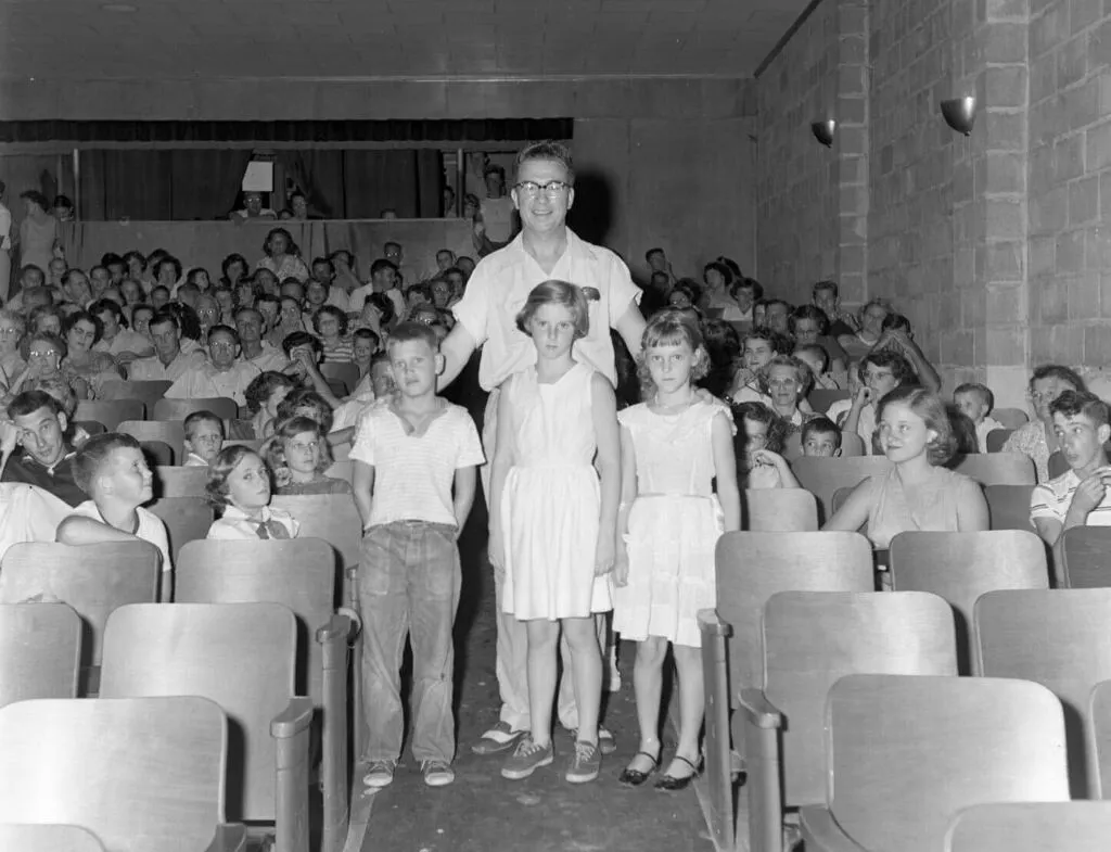 Mars Theatre patrons