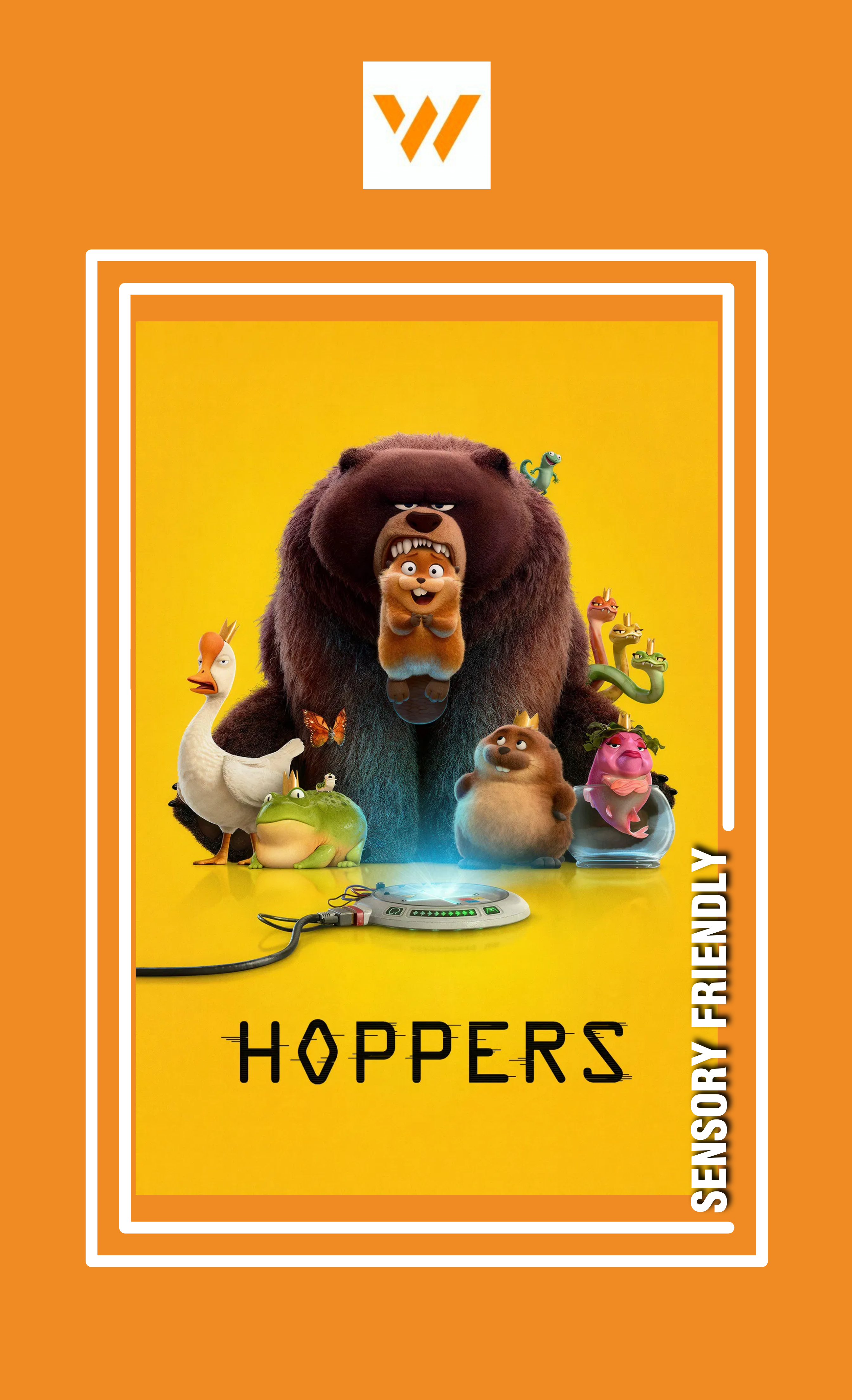 Poster for Hoppers: Sensory Friendly Screening