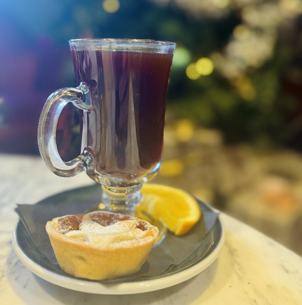 Stylish cinema bar area