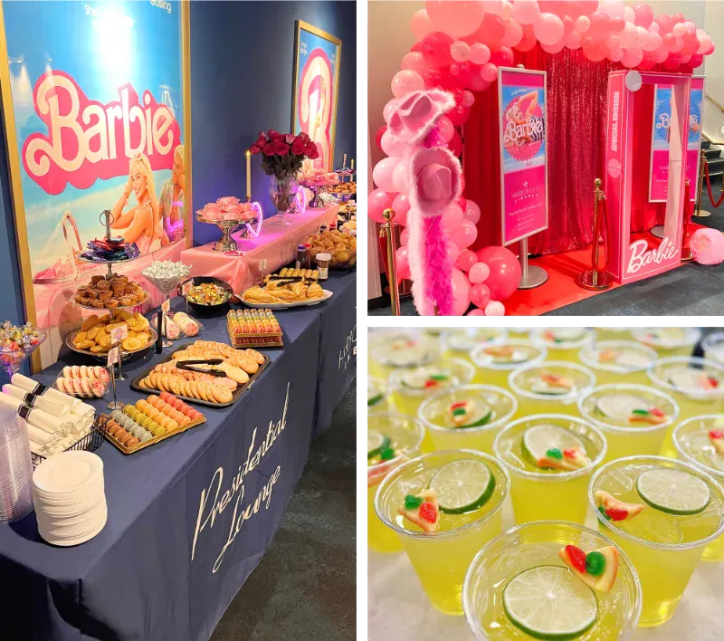 Collage of Harbor East Special Event Photos