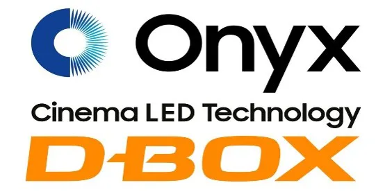 Samsung Onyx Logo with D-BOX logo