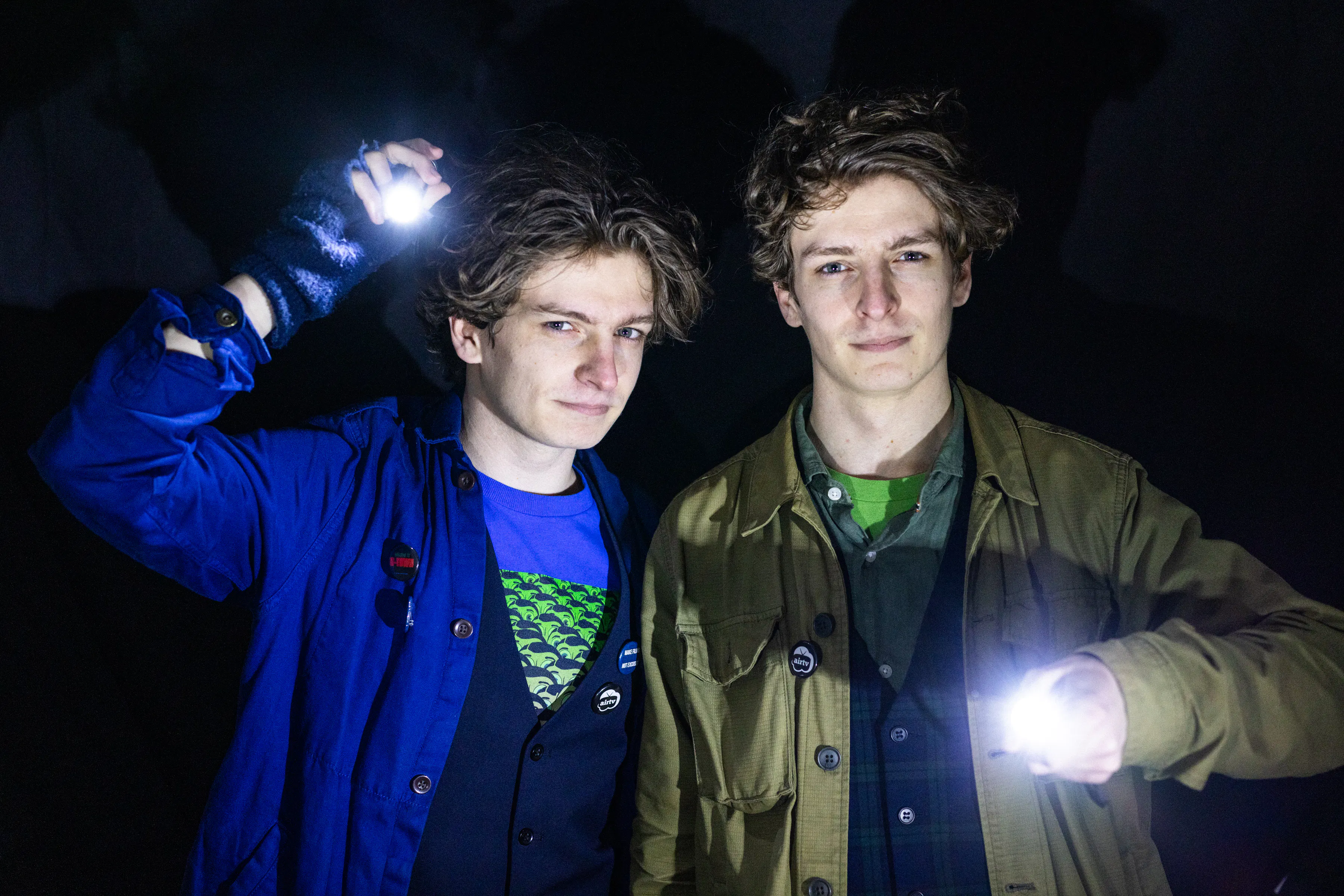 Directors Ben & Nathan McQuaid at GFF26. Photography by Amy Muir.