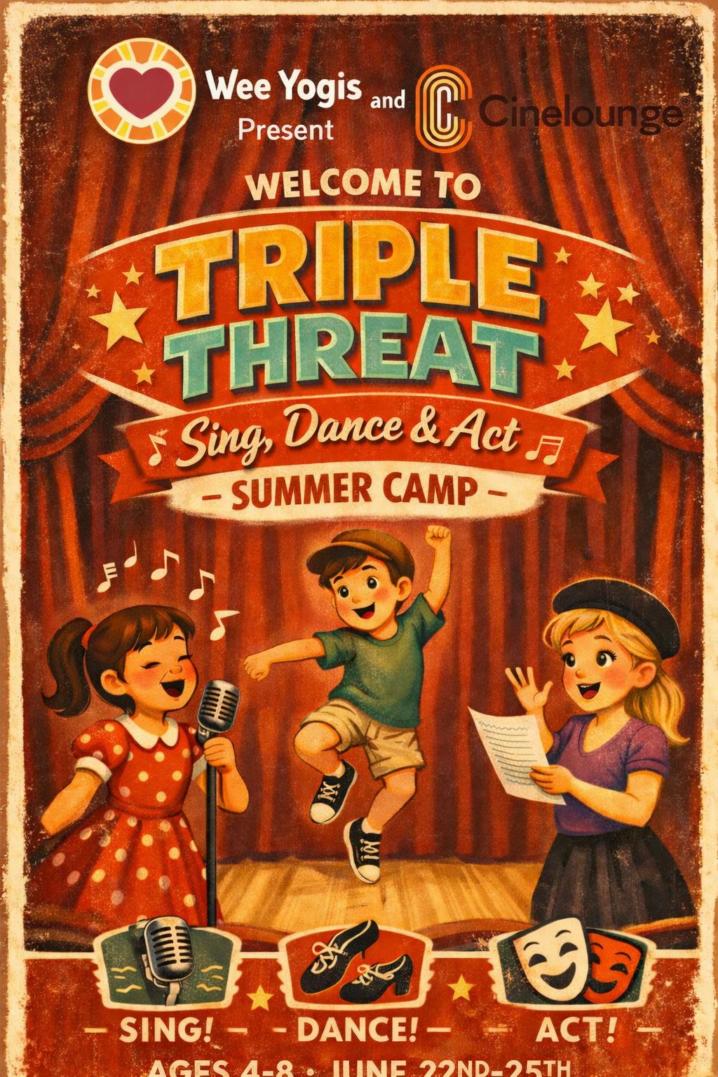 <img src="POSTER FOR WELCOME TO TRIPLE THREAT SUMMER CAMP">