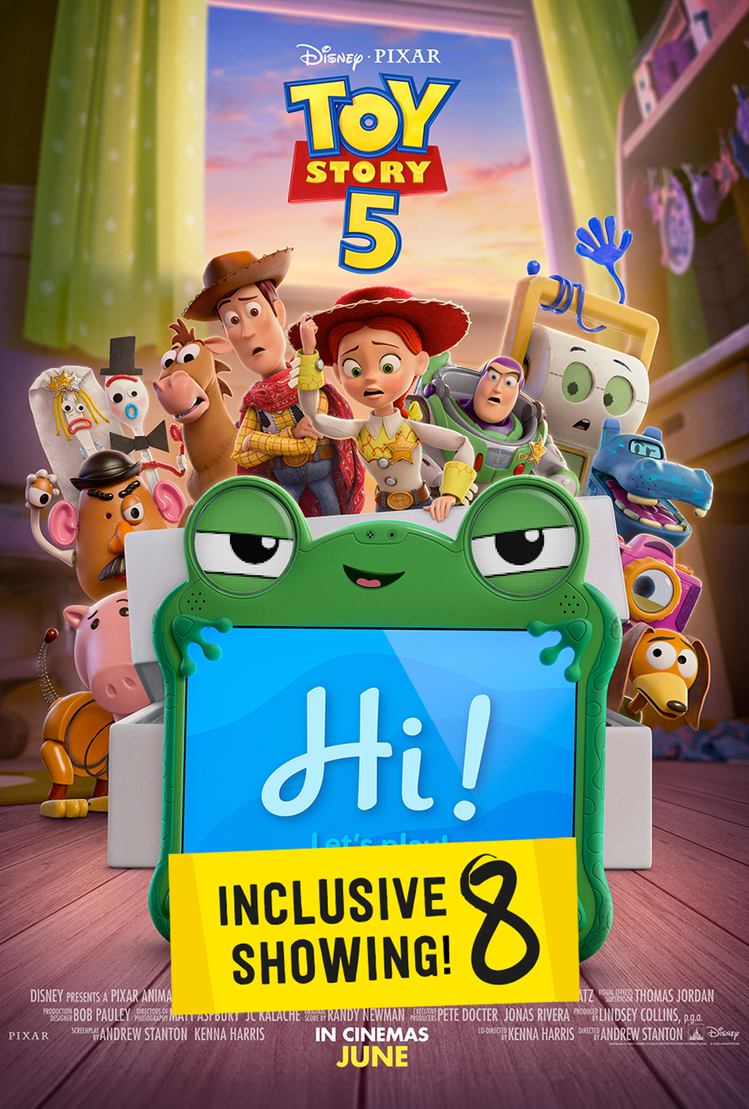Toy Story 5 - Inclusive Showing film poster