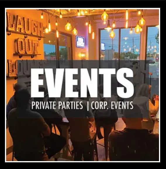 Host private events and group experiences at The Comedy Arena in McKinney Texas