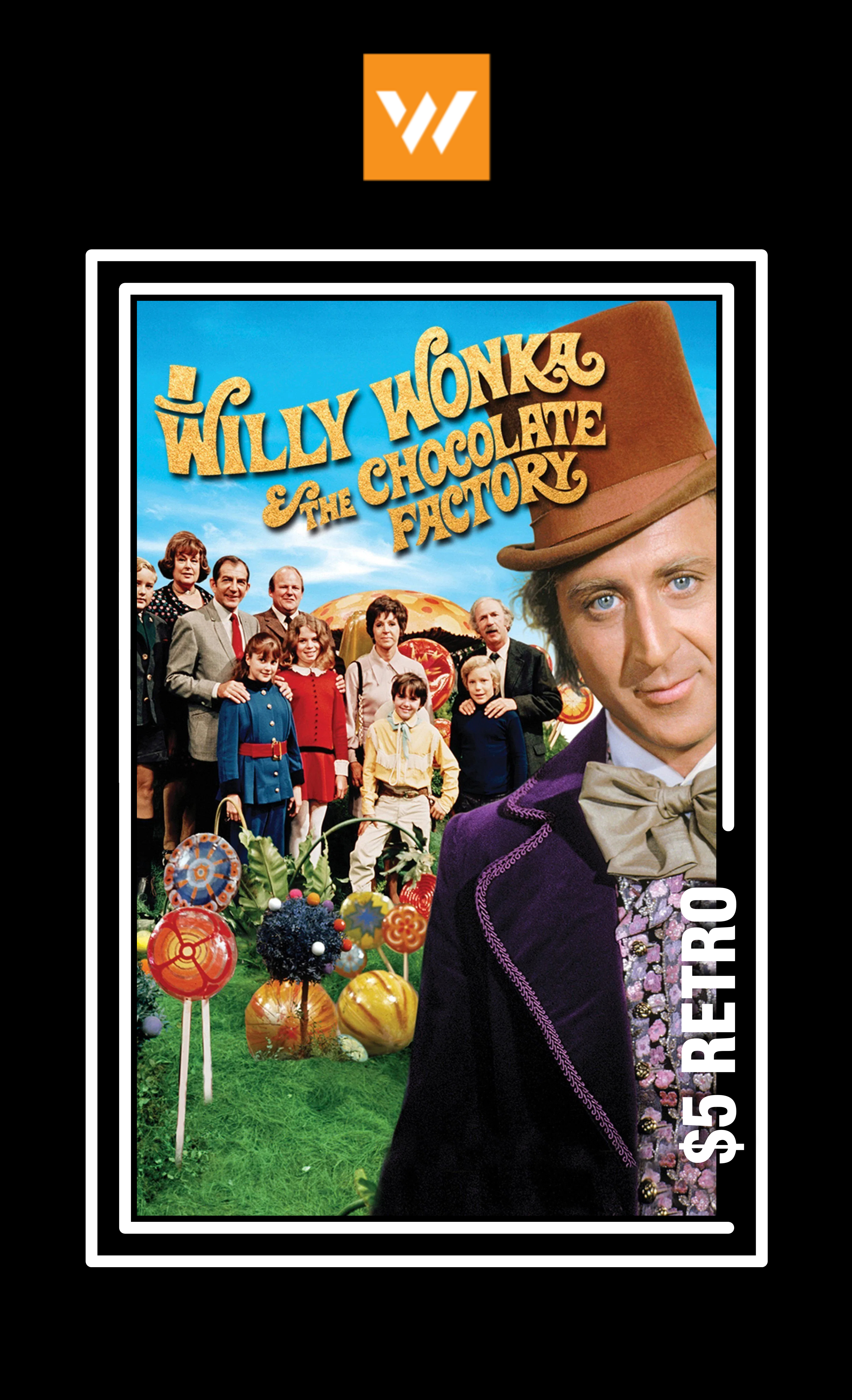 Poster for Willy Wonka & the Chocolate Factory
