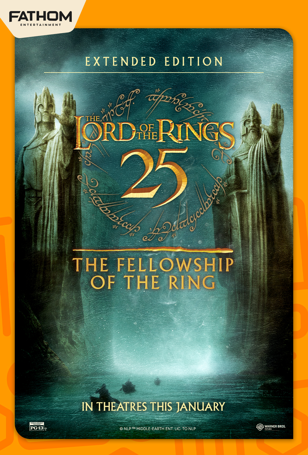 Poster for The Lord of the Rings: The Fellowship of the Ring (2026)