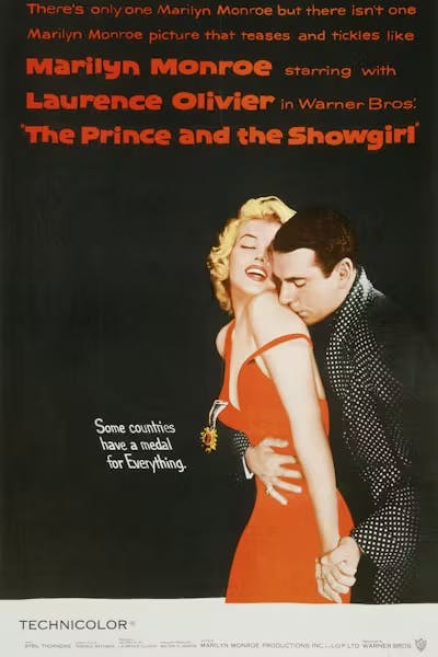 Poster for The Prince and the Showgirl - 35mm