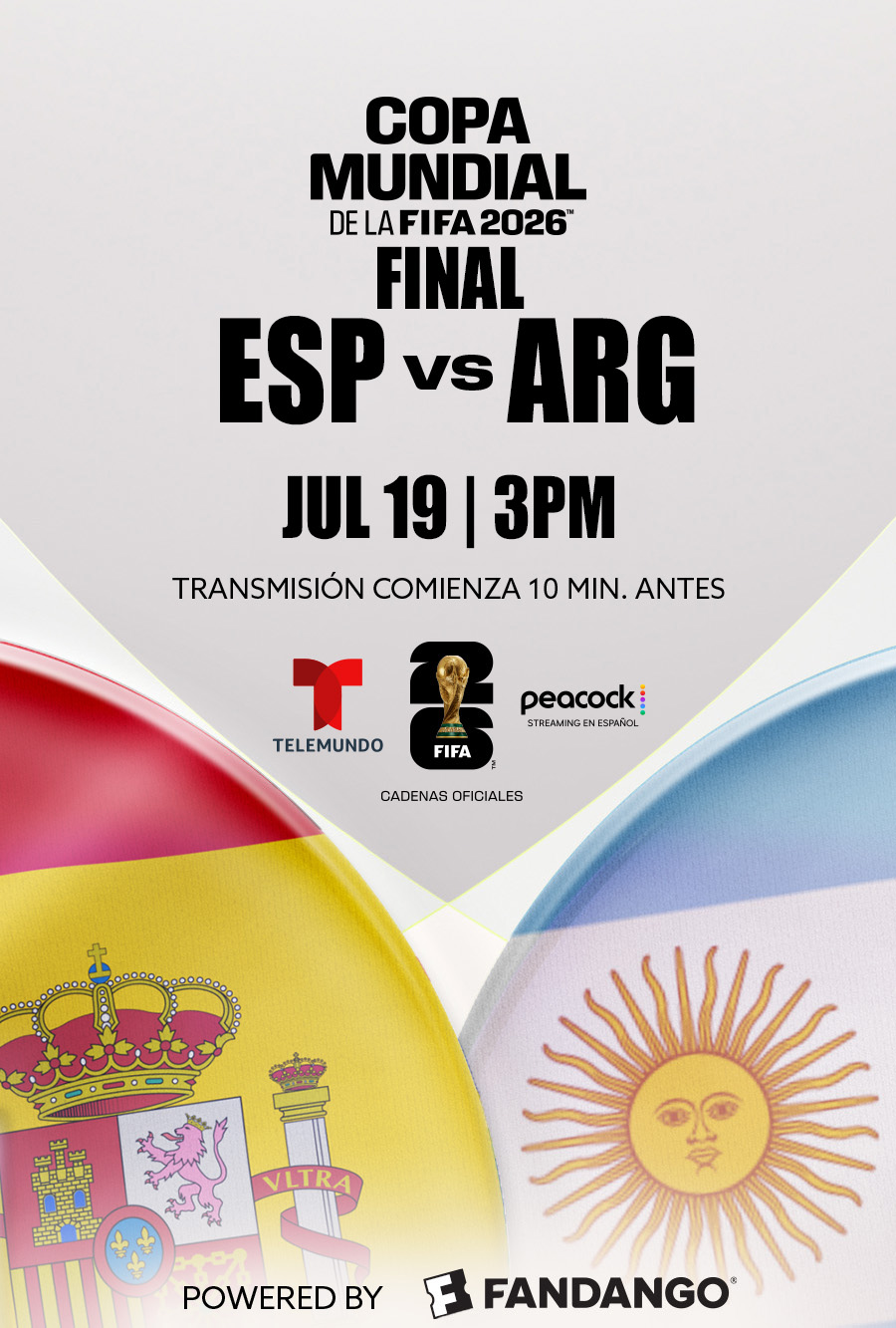 FIFA WORLD CUP - FINAL ESP vs ARG