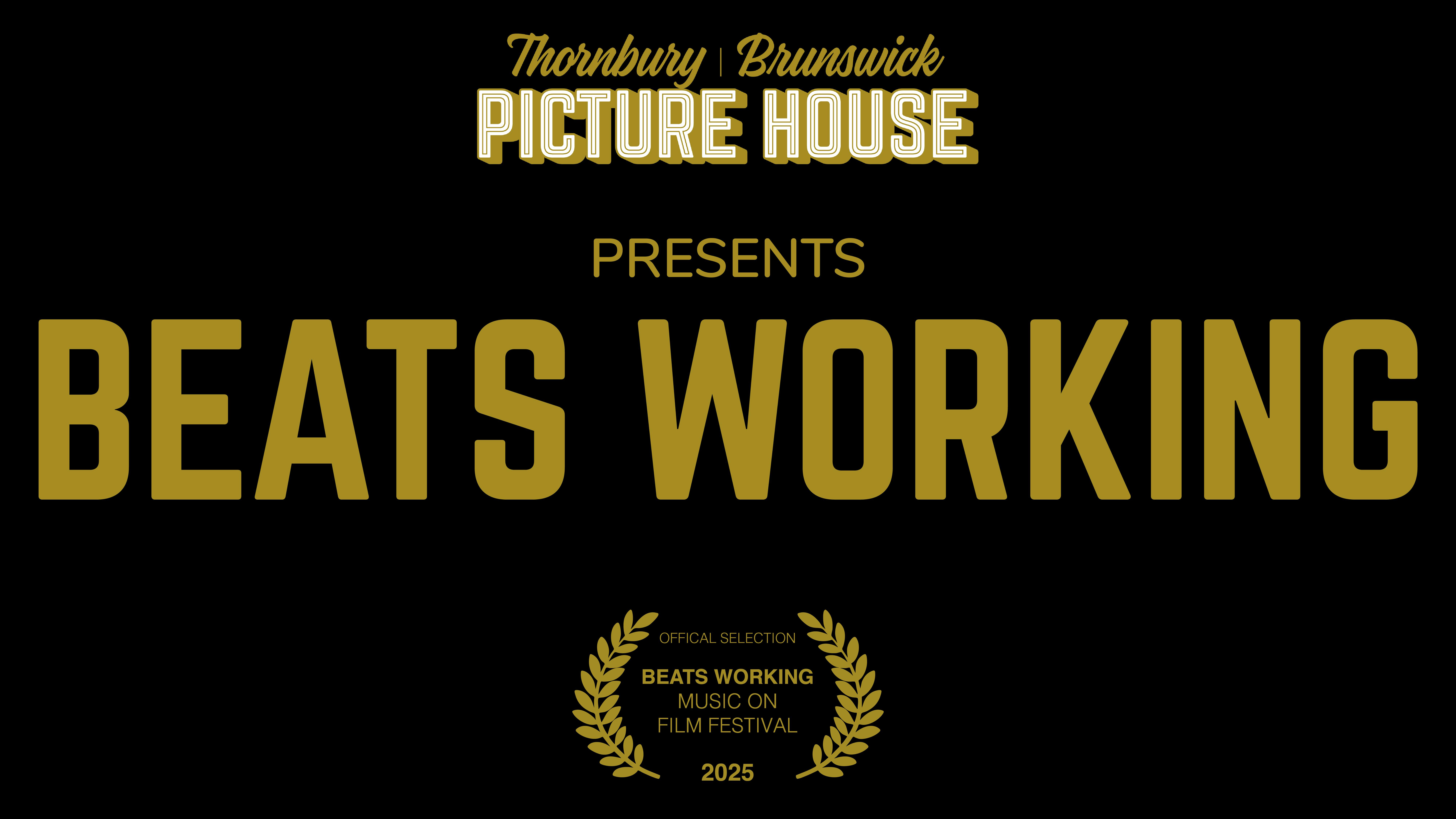 Beats Working Music Festival 2025 Banner