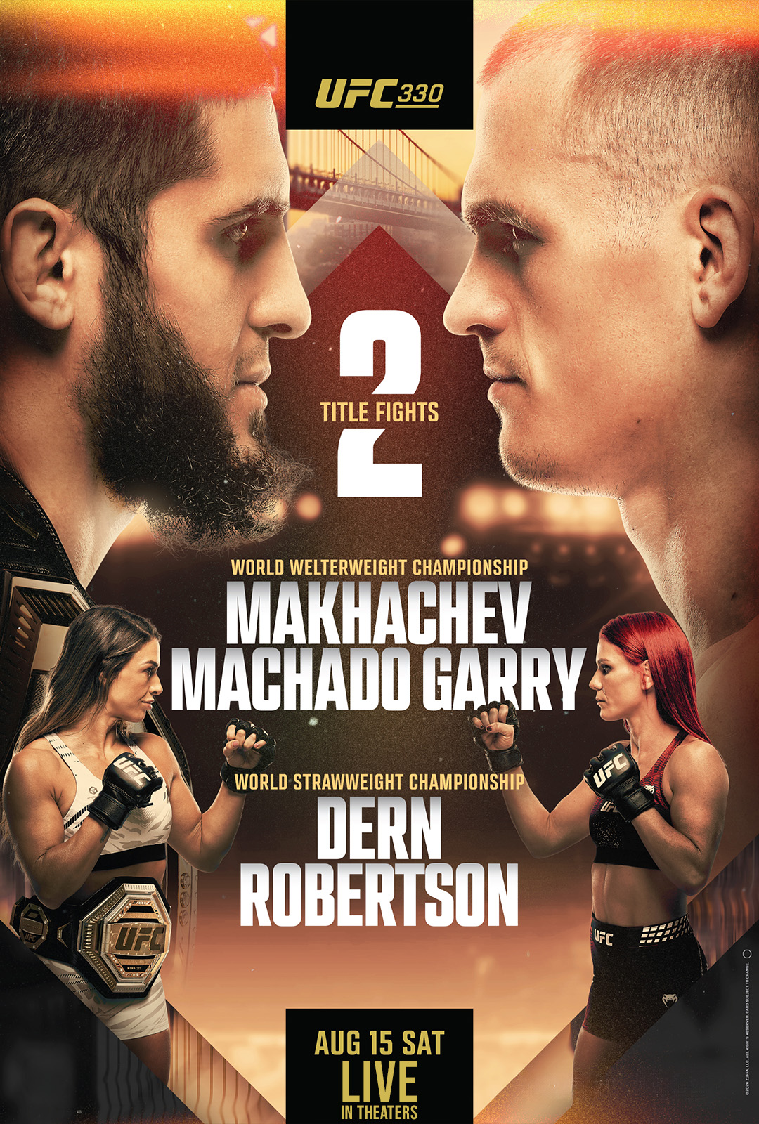 UFC 330: Makhachev vs Machado Garry