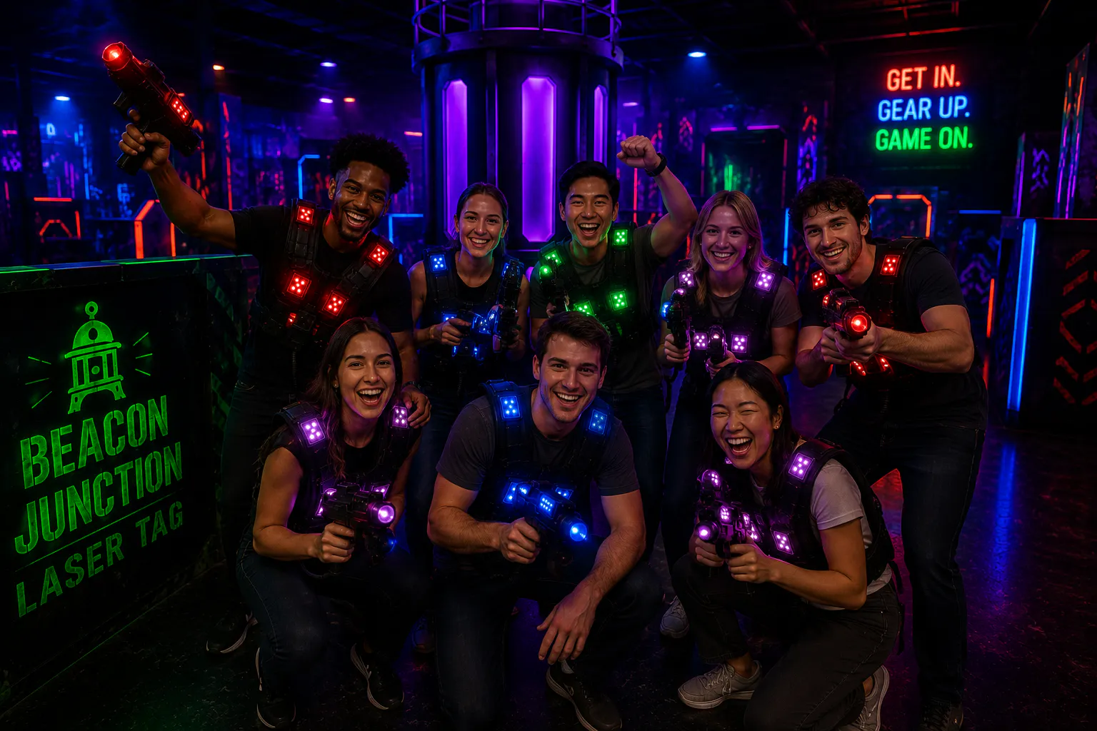 Placeholder laser tag team play image