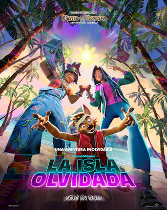 Póster de La Isla Olvidada