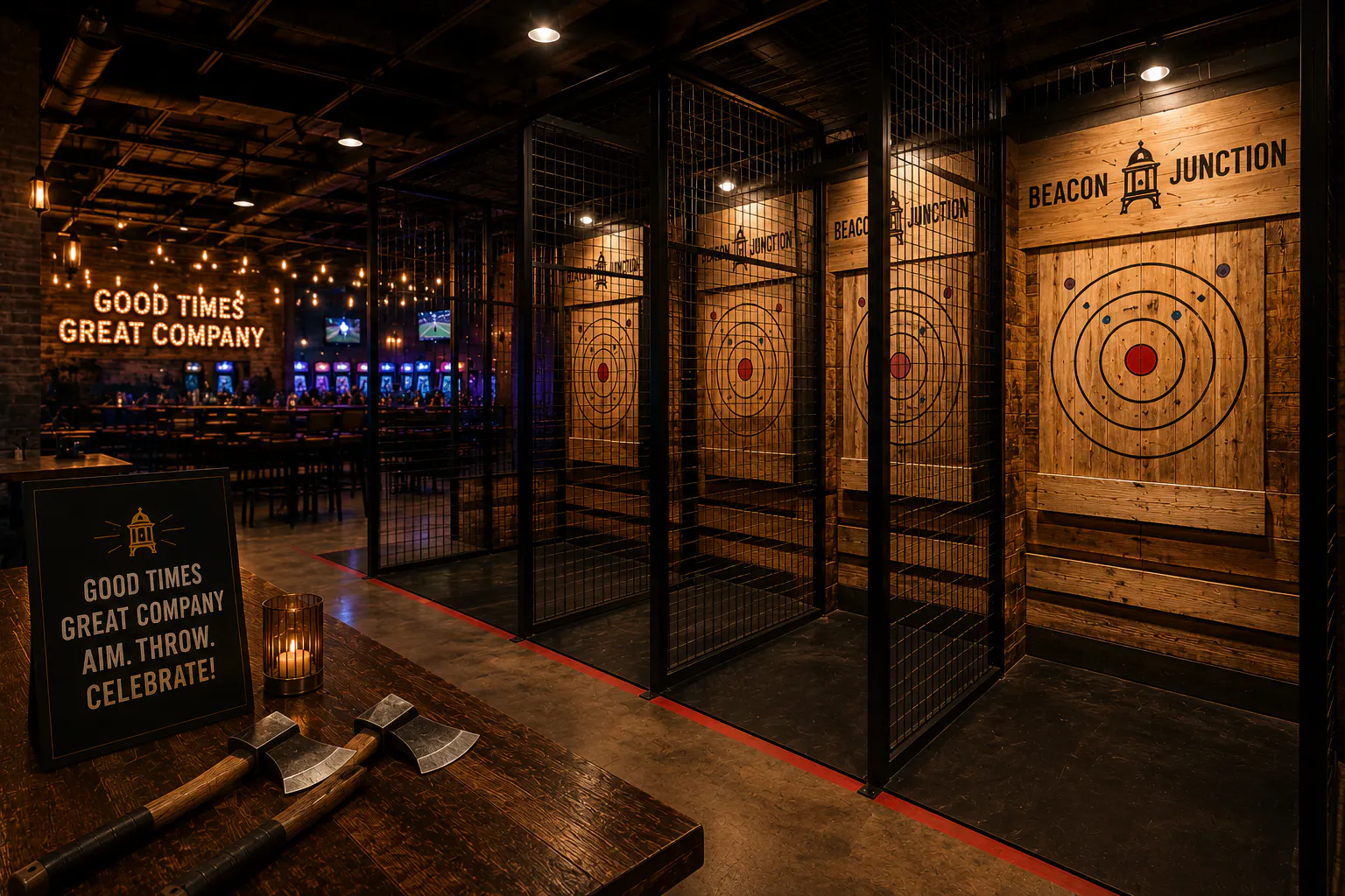 Placeholder image of Beacon Junction axe throwing bay