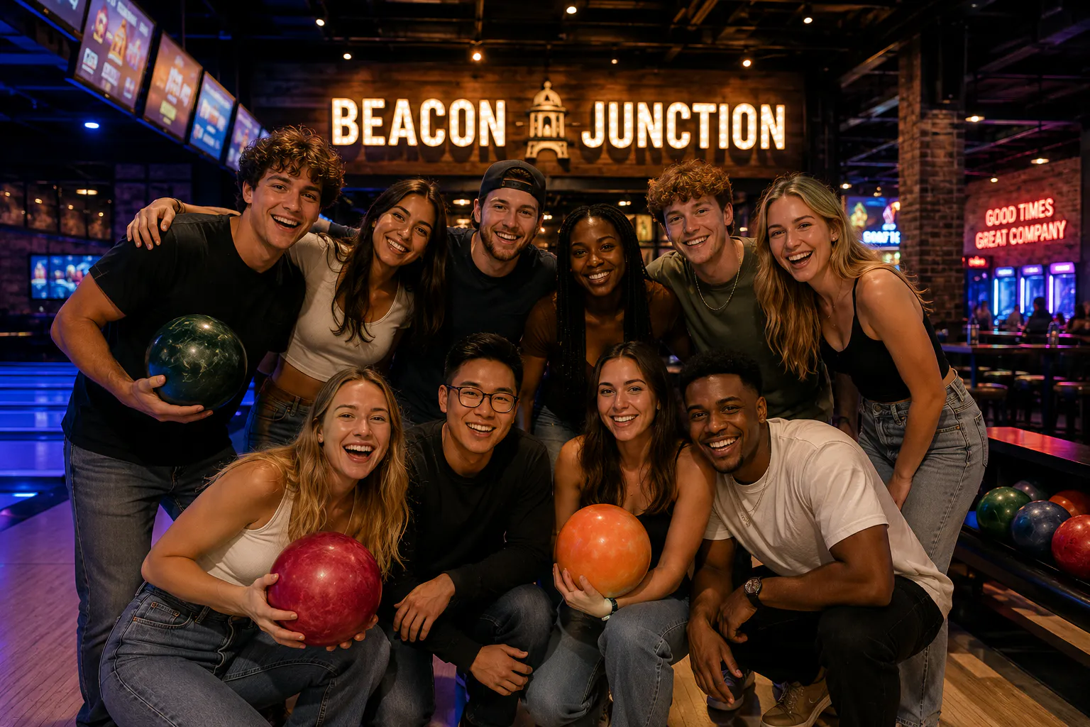 Placeholder group bowling image