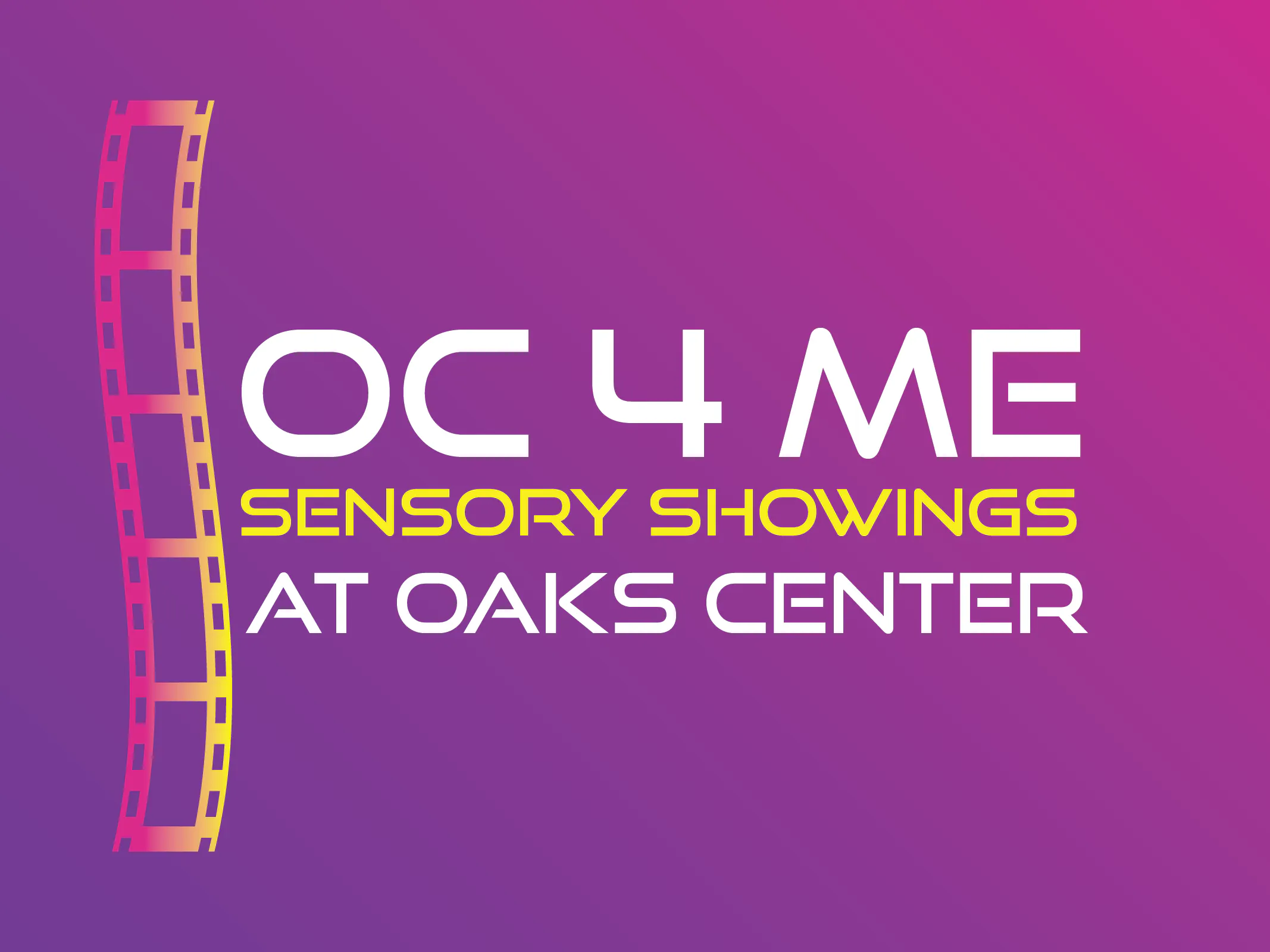 OC for Me sensory showings logo