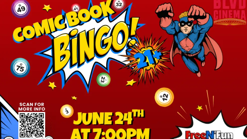 comic book bingo
