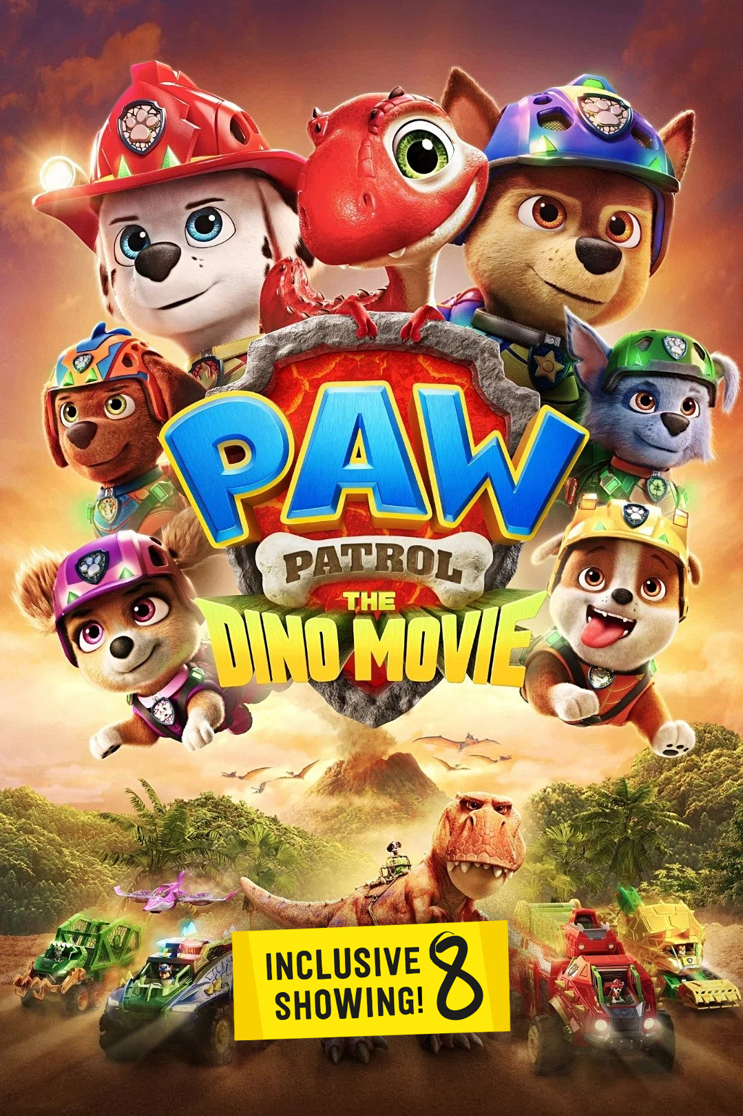 Paw Patrol: The Dino Movie - Inclusive Showing film poster