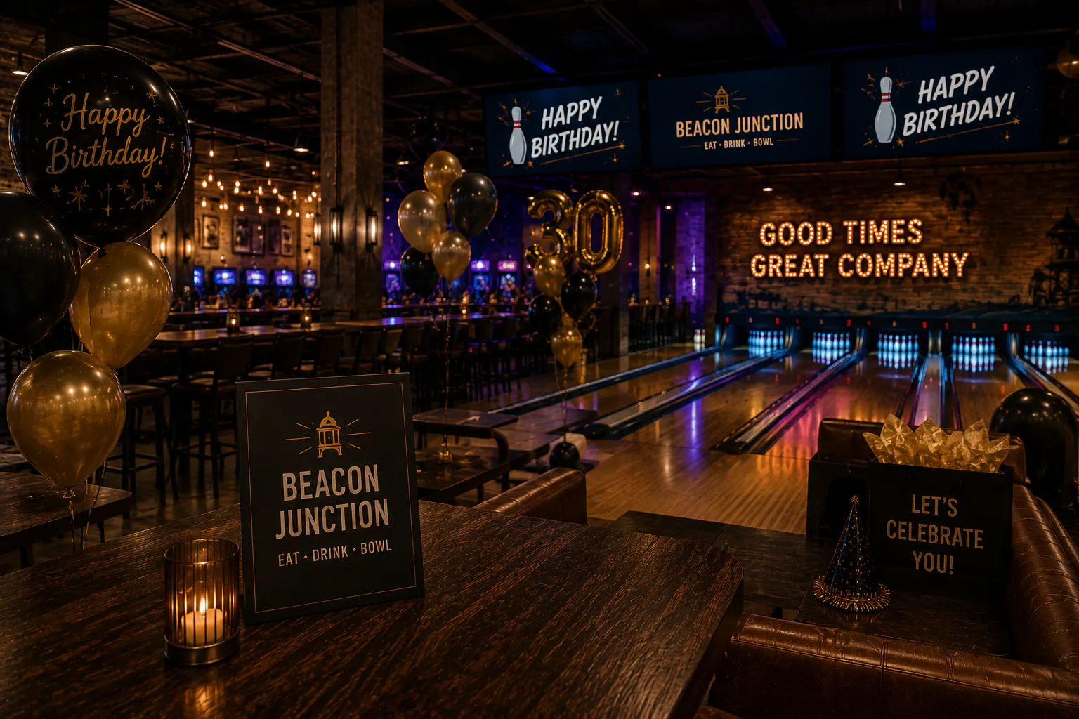 Placeholder bowling party image