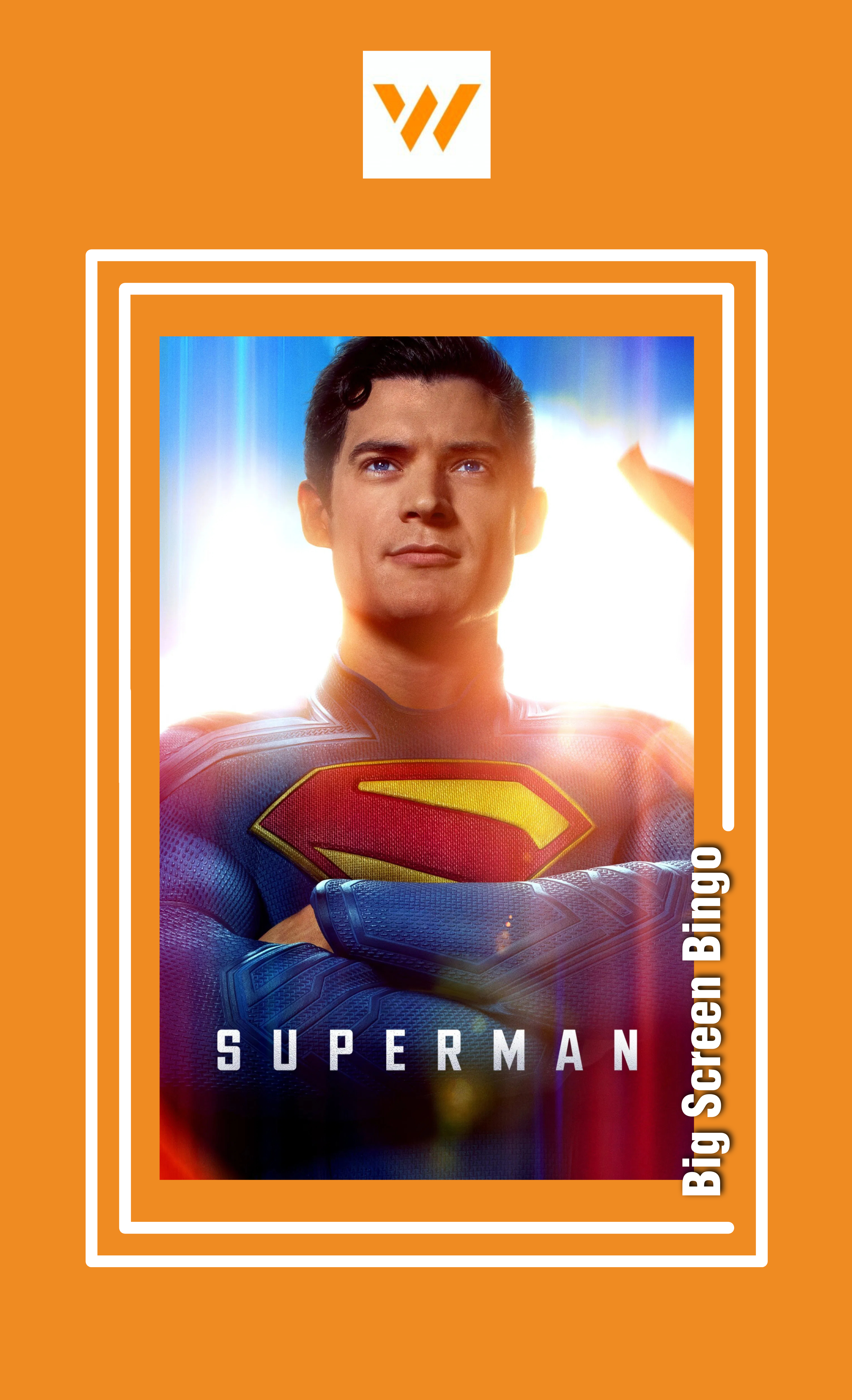 Poster for Big Screen Bingo Presents: Superman