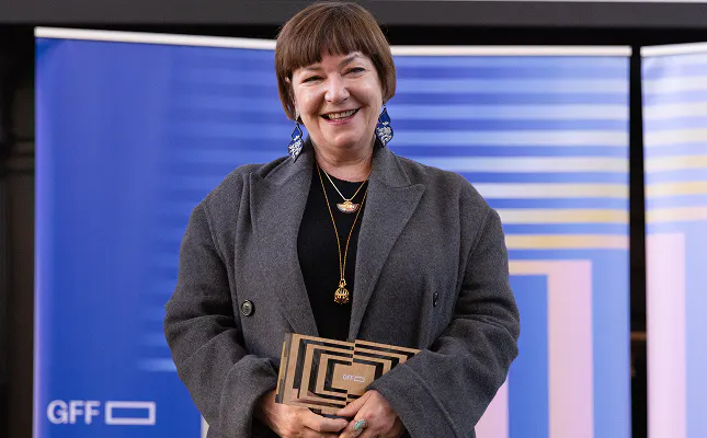 Lynne Ramsay at GFF26. Photography by Amy Muir.
