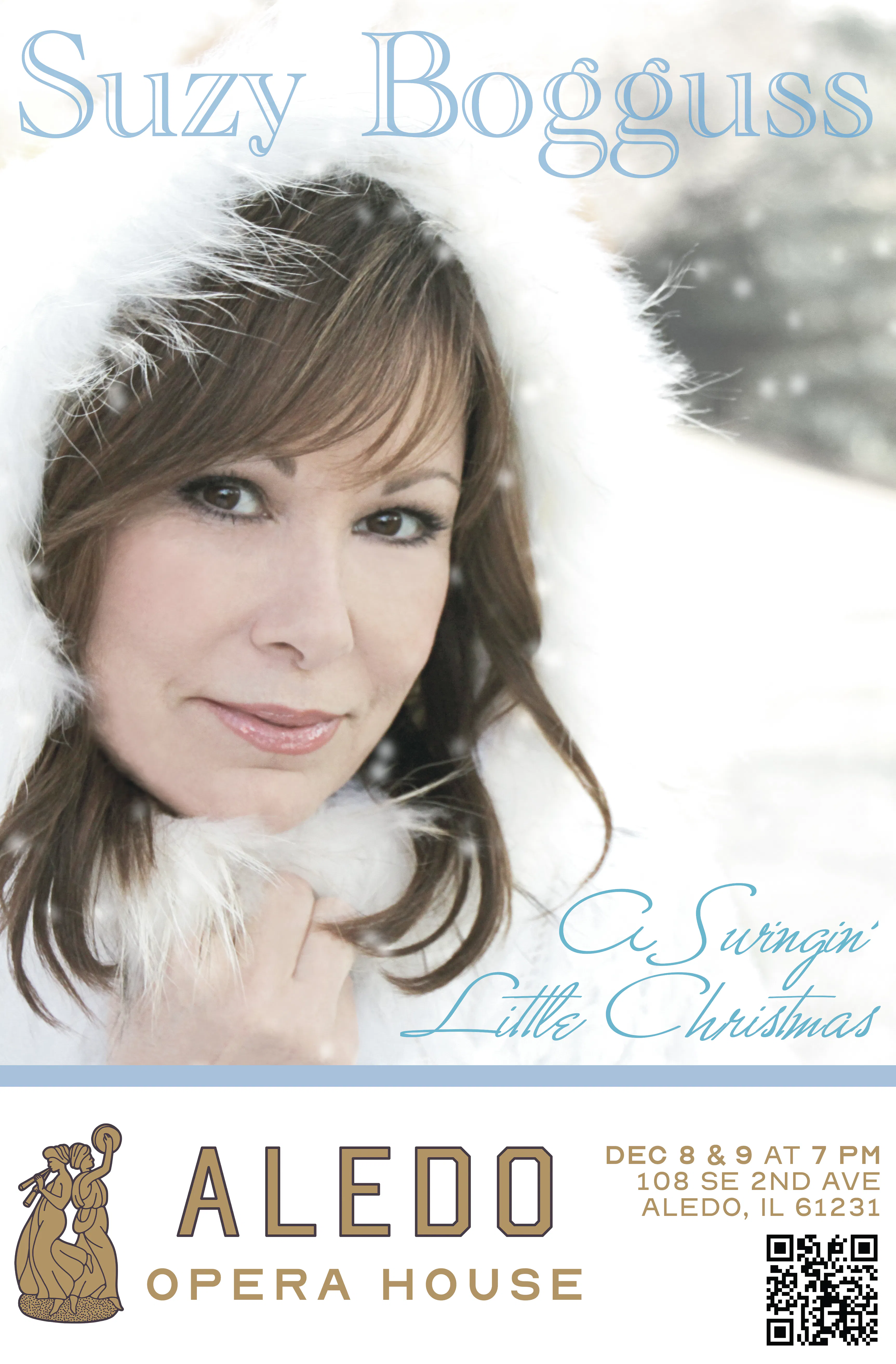 Suzy Bogguss: A Swingin' Little Christmas - Event Poster