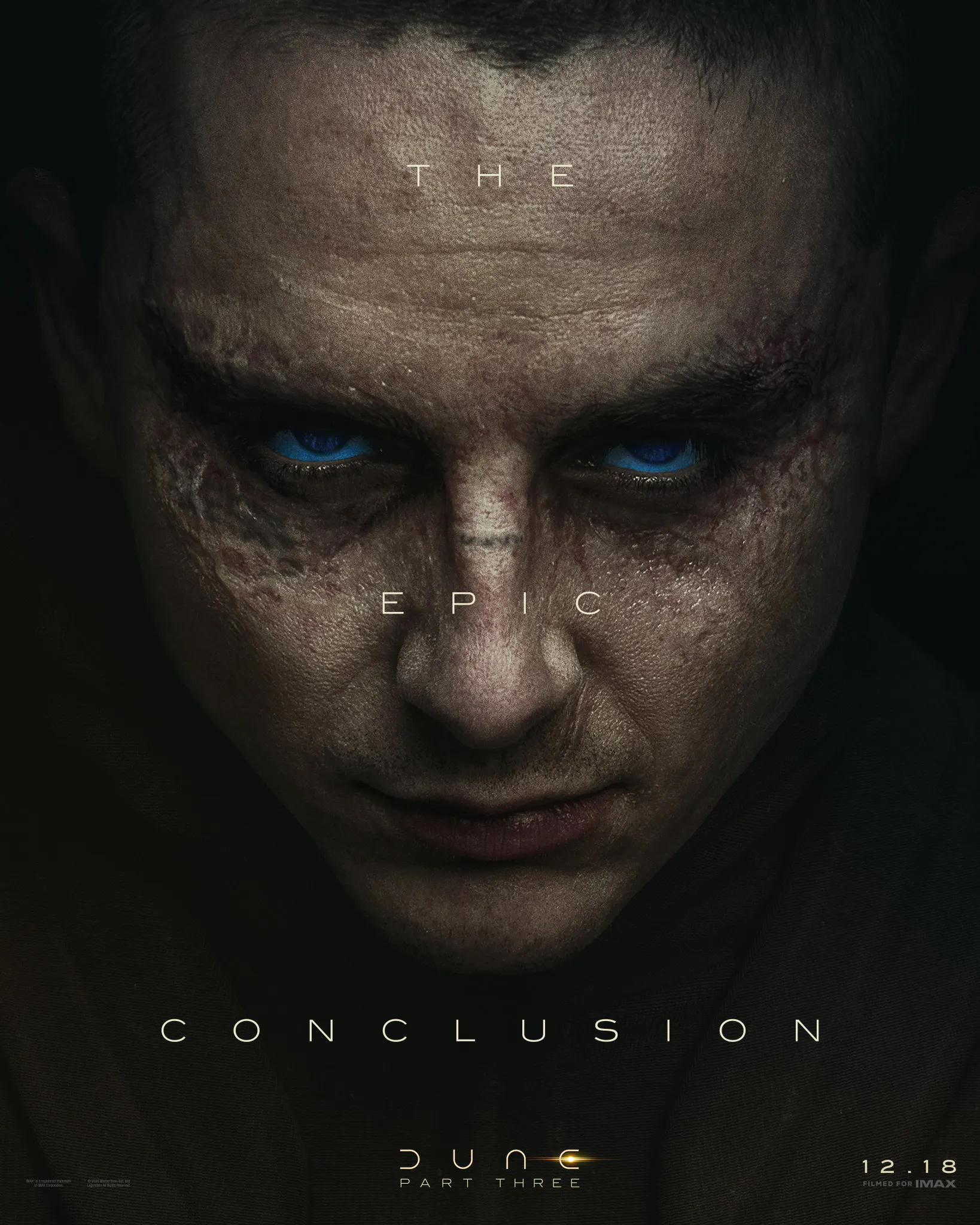 Movie title poster