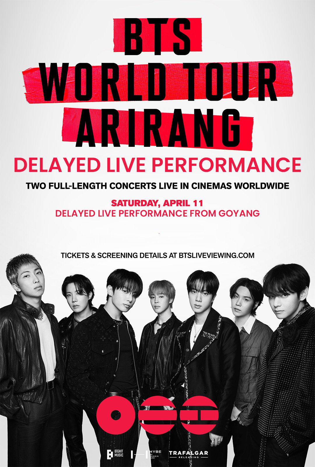 BTS WORLD TOUR ‘ARIRANG’ IN GOYANG: DELAYED LIVE PERFORMANCE