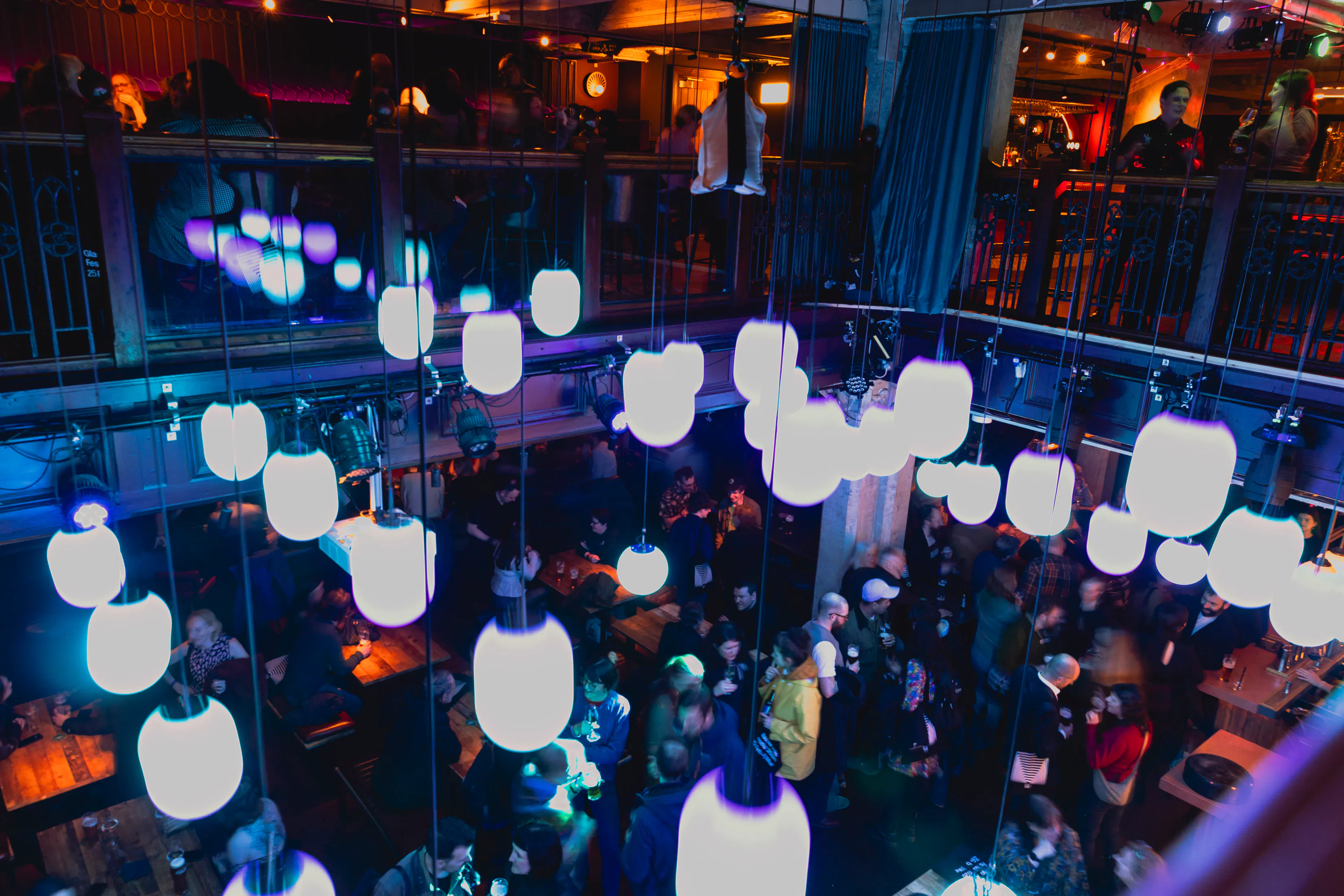 Afterparty of Glasgow Film Festival 2026 Opening Night at Berlinkys. Photography by Eoin Carey.