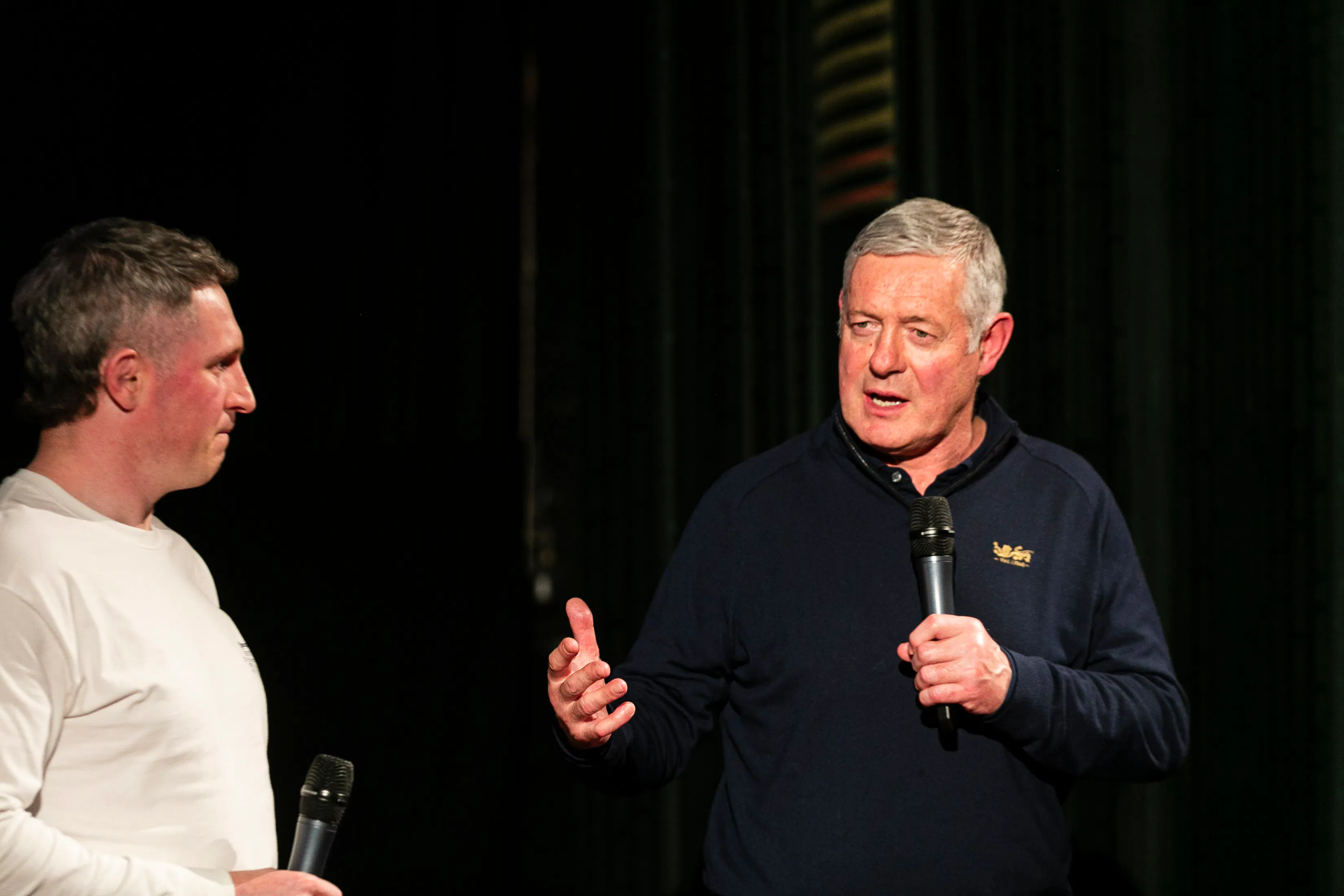 Director Gavin Fitzgerald and rugby legend Gavin Hastings discuss the legacy of Jonah Lomu at the screening of Lomu.