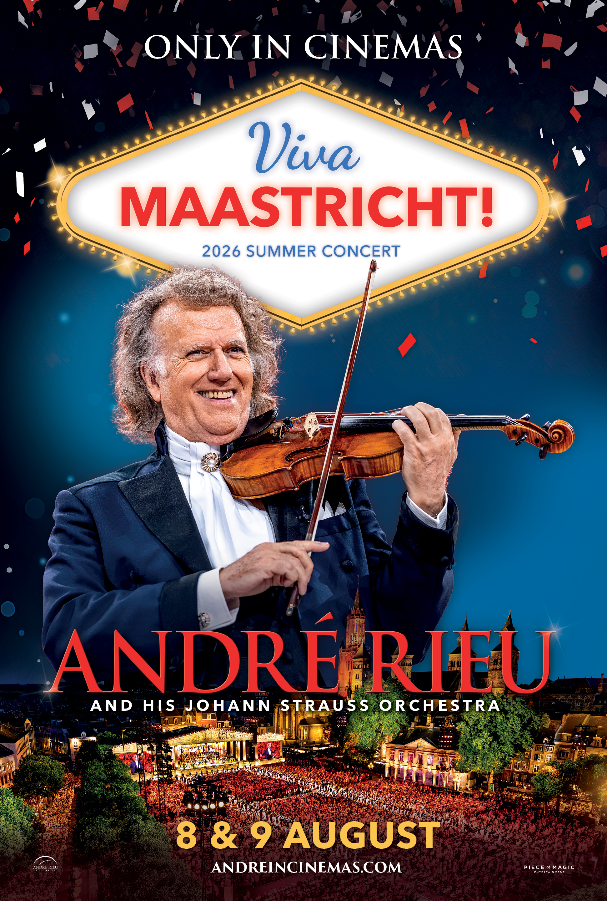 André Rieu’s 2026 Summer Concert: Viva Maastricht! film poster