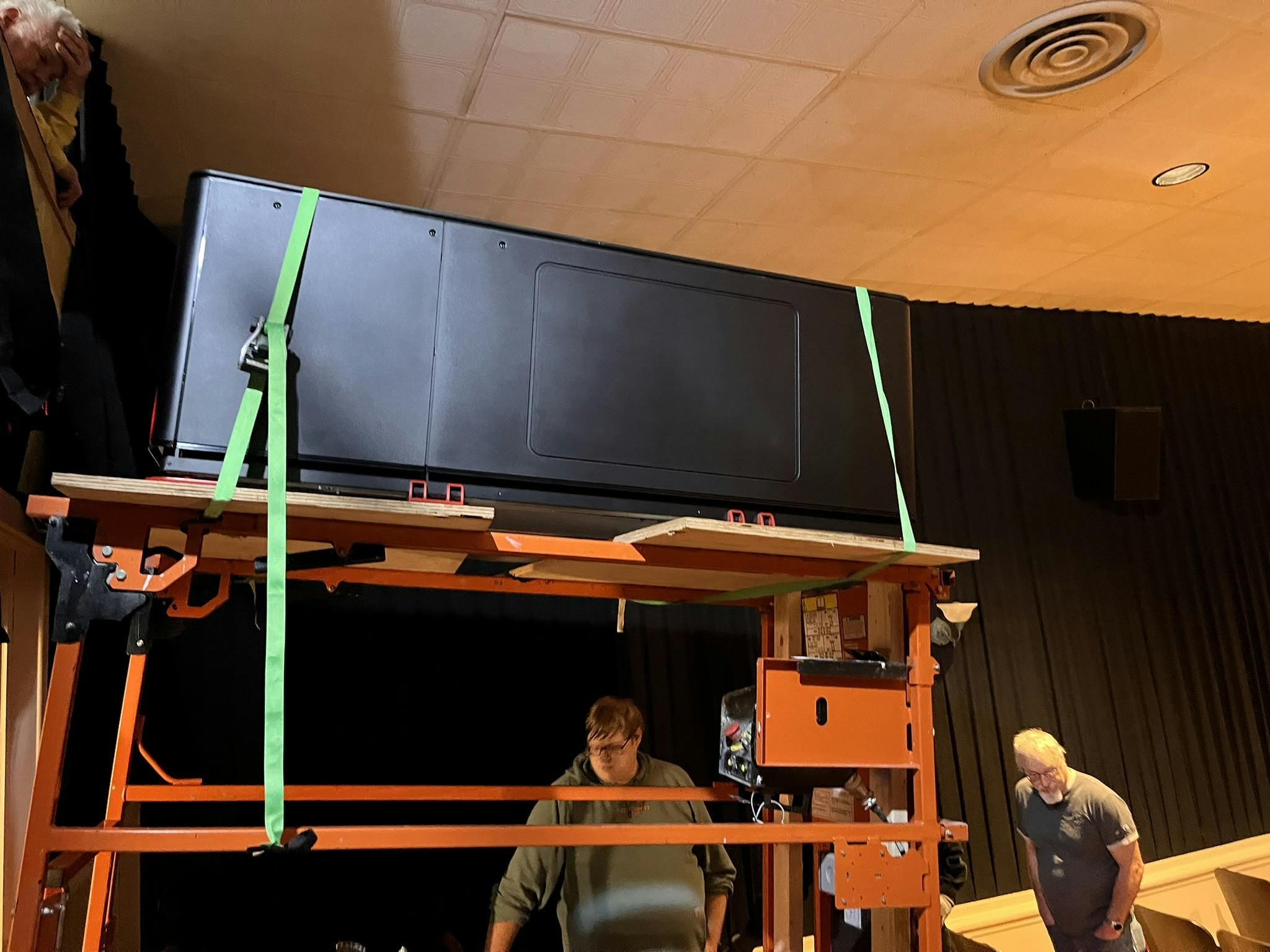 New 4K laser projector installation