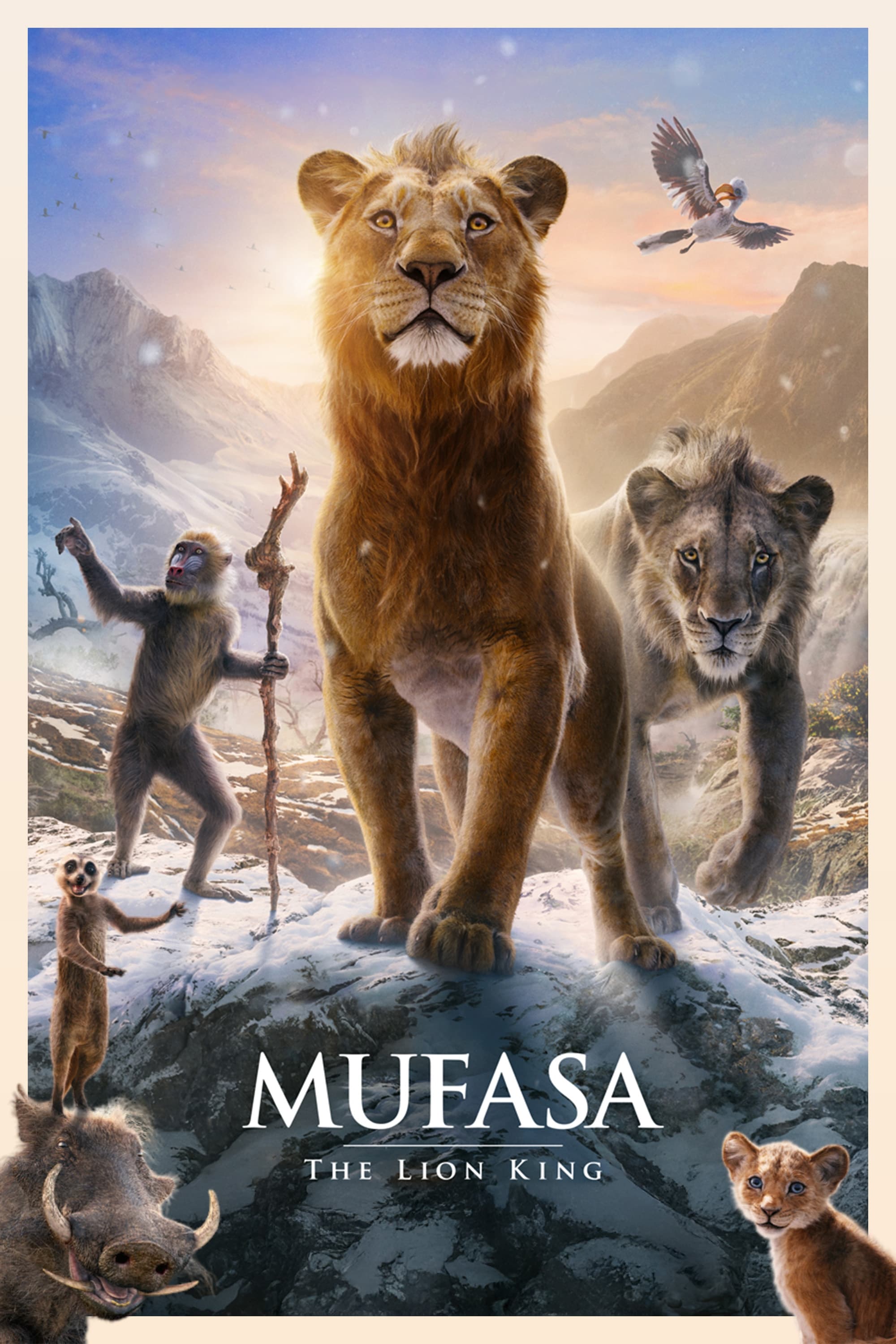 Poster for Mufasa: The Lion King