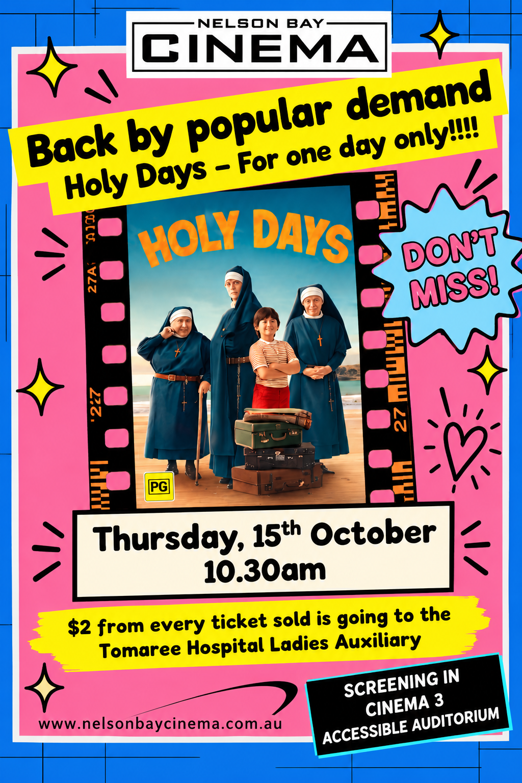 Nelson Bay Cinema special event