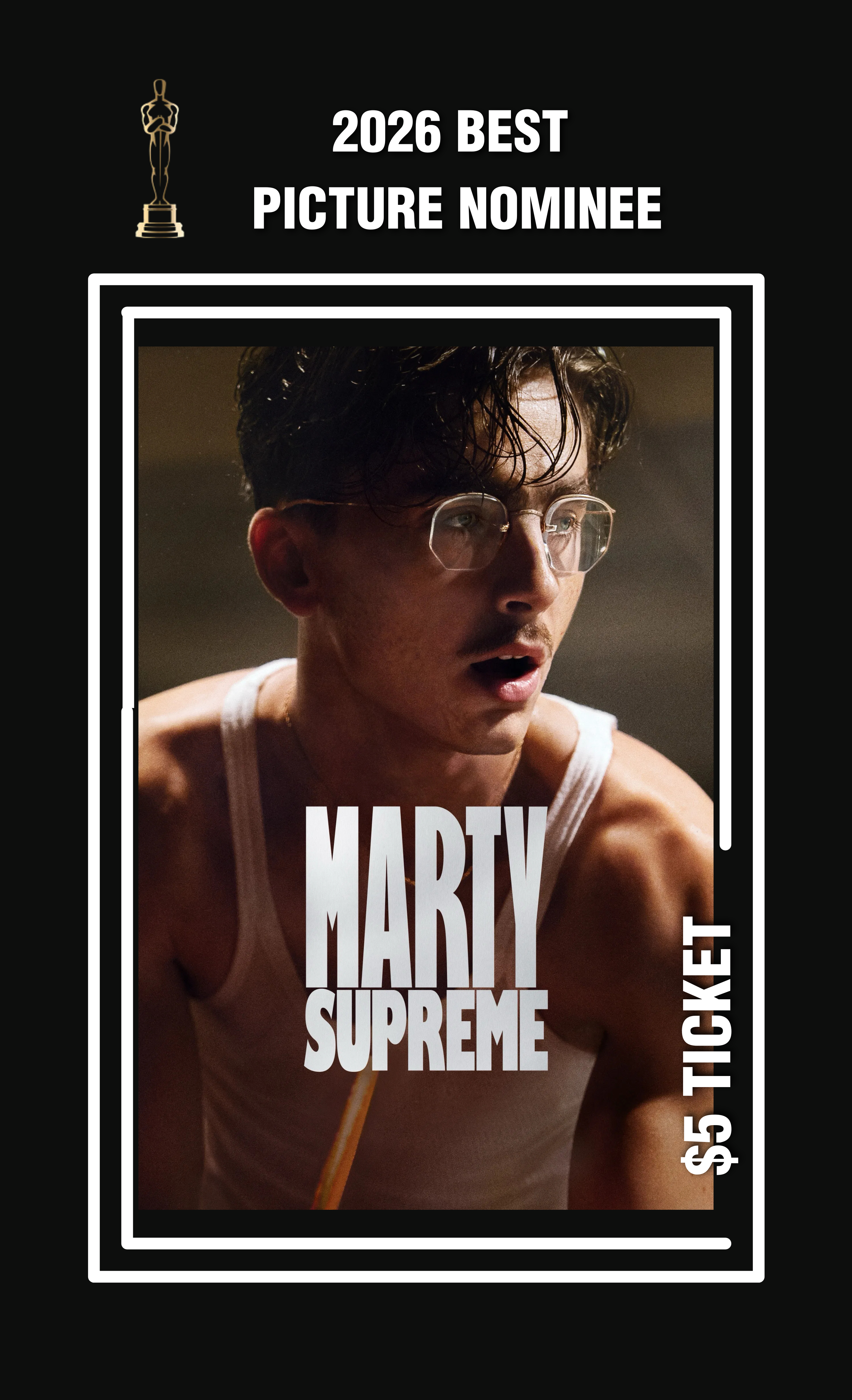 Poster for Marty Supreme