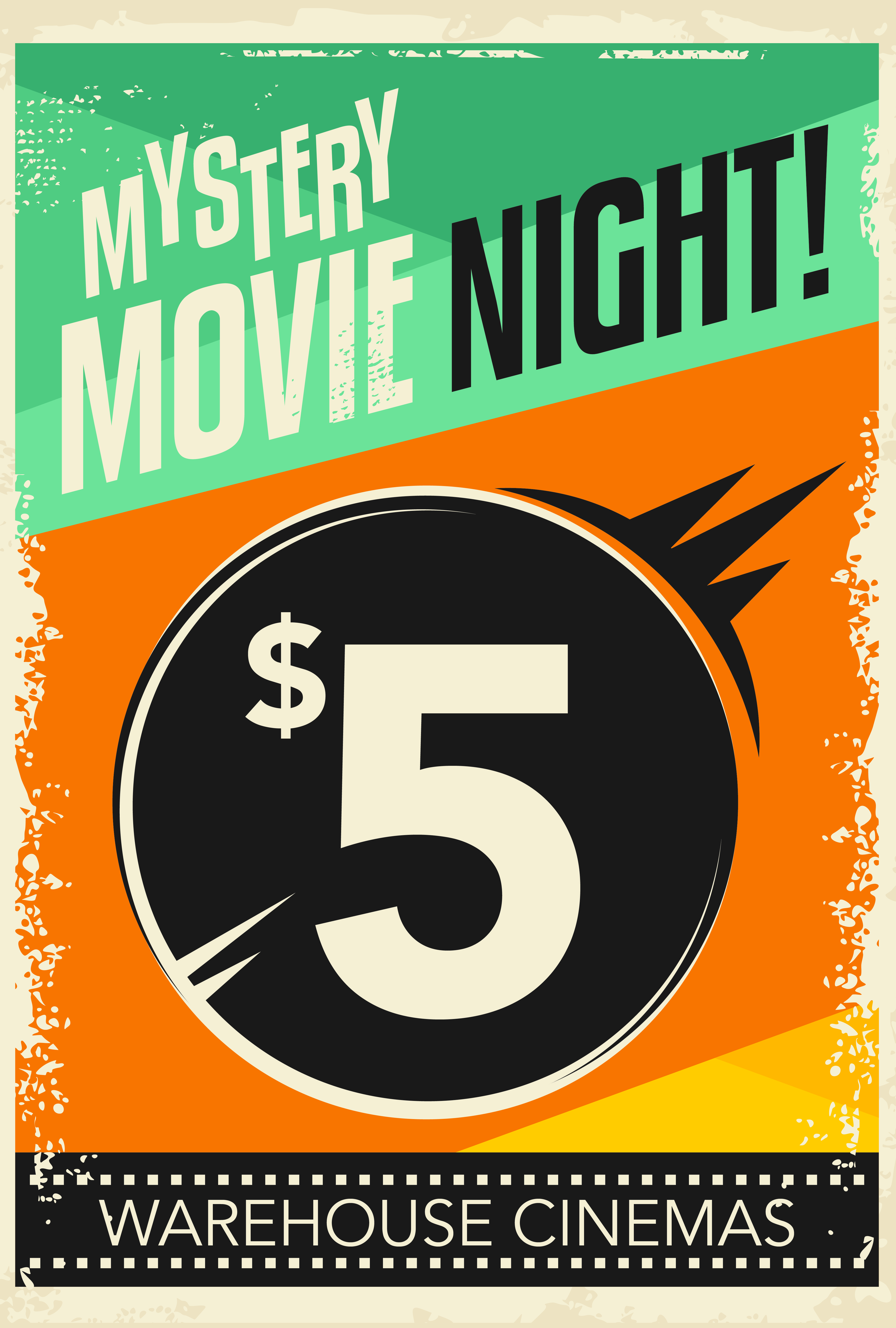 Poster for Mystery Movie Night: June 2