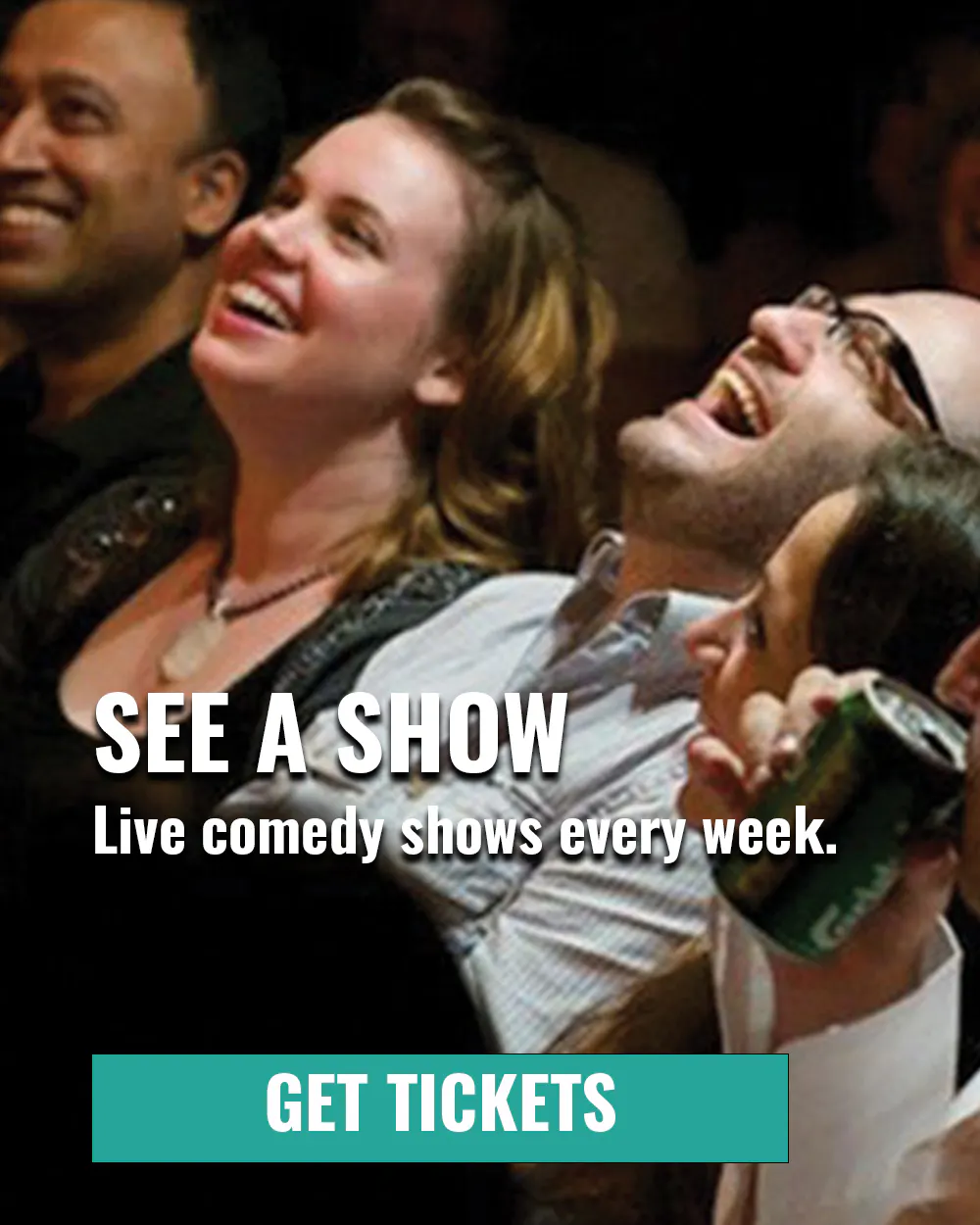 Stand-up, improv, and live comedy shows at The Comedy Arena in McKinney Texas