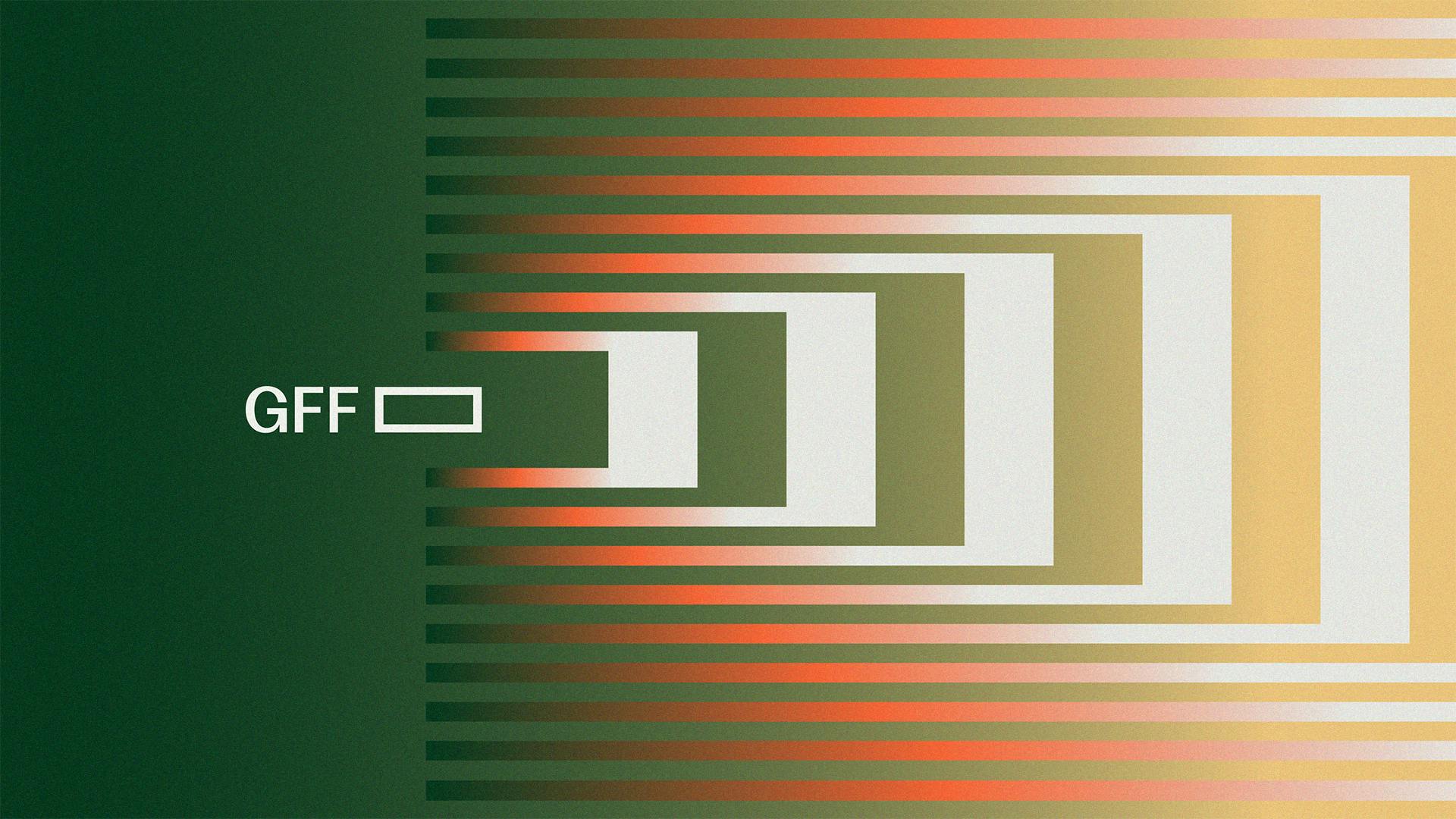 A preview of our new branding for GFF26 which will be fully revealed in the upcoming months.