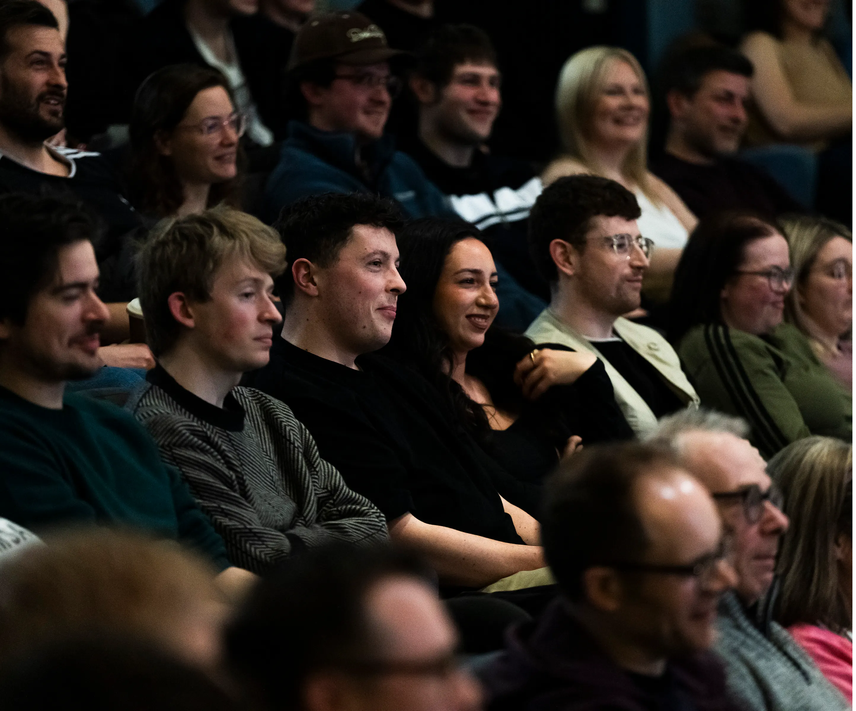 Cinema audience enjoying a film at Glasgow Film Theatre