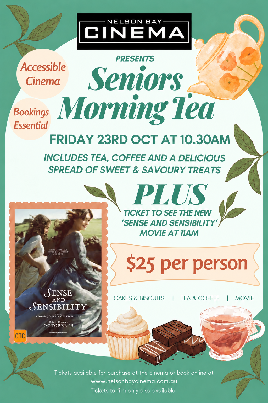 Nelson Bay Cinema promotion