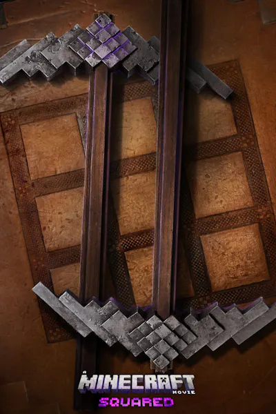 Póster de Una película de Minecraft: al cuadrado