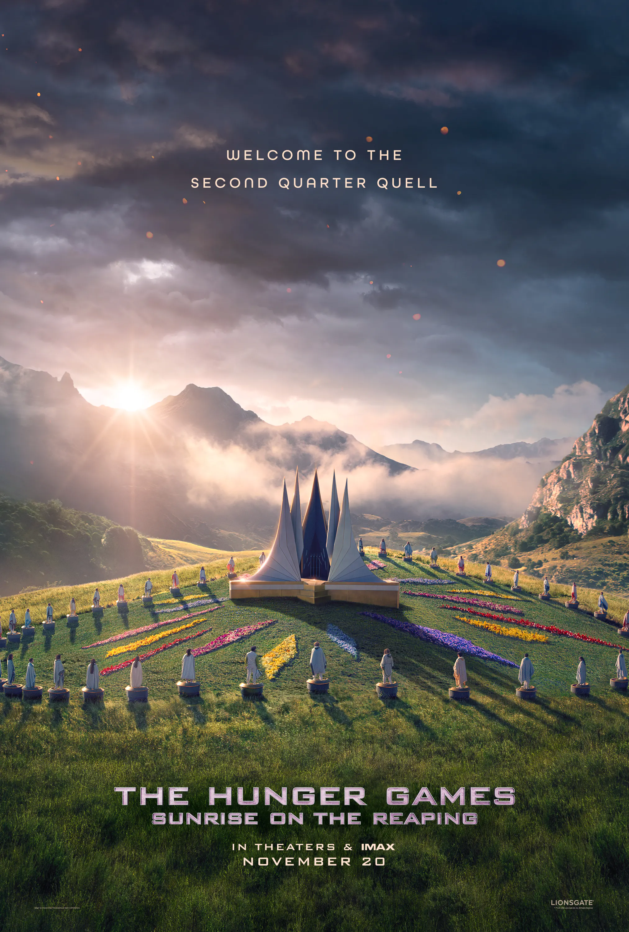 Movie title poster