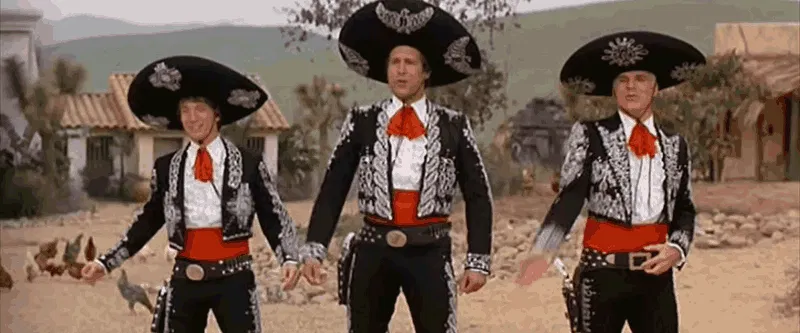 Three Amigos HEY!