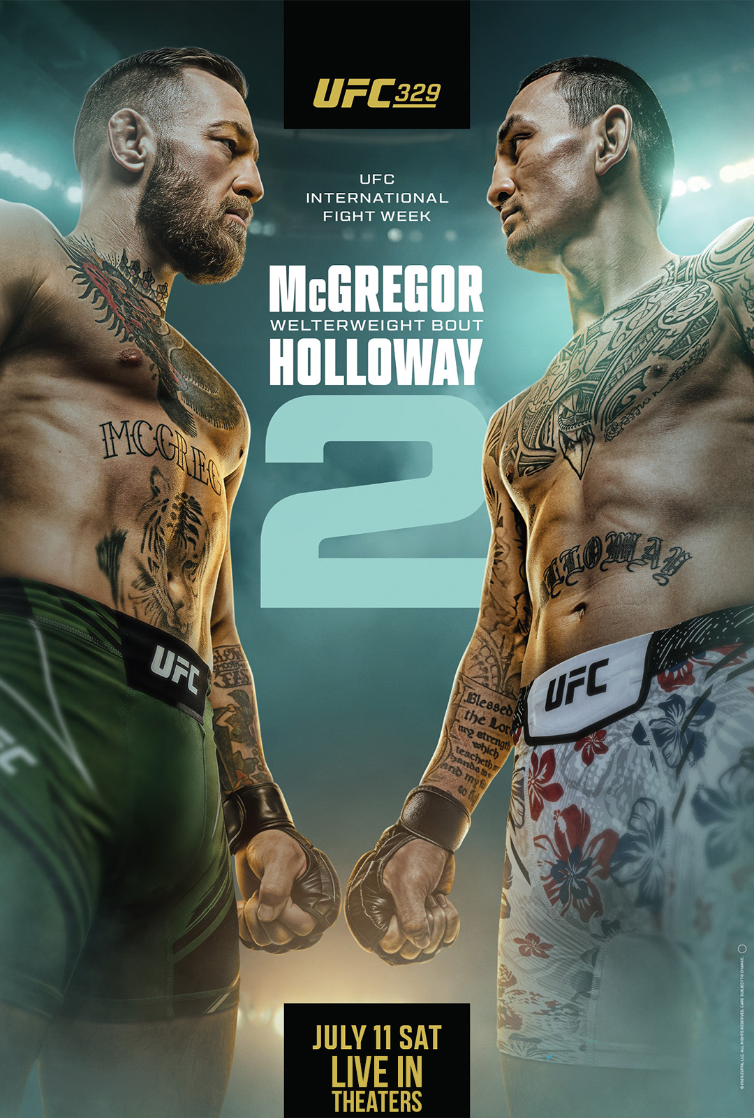 UFC 329: McGregor vs Holloway 2
