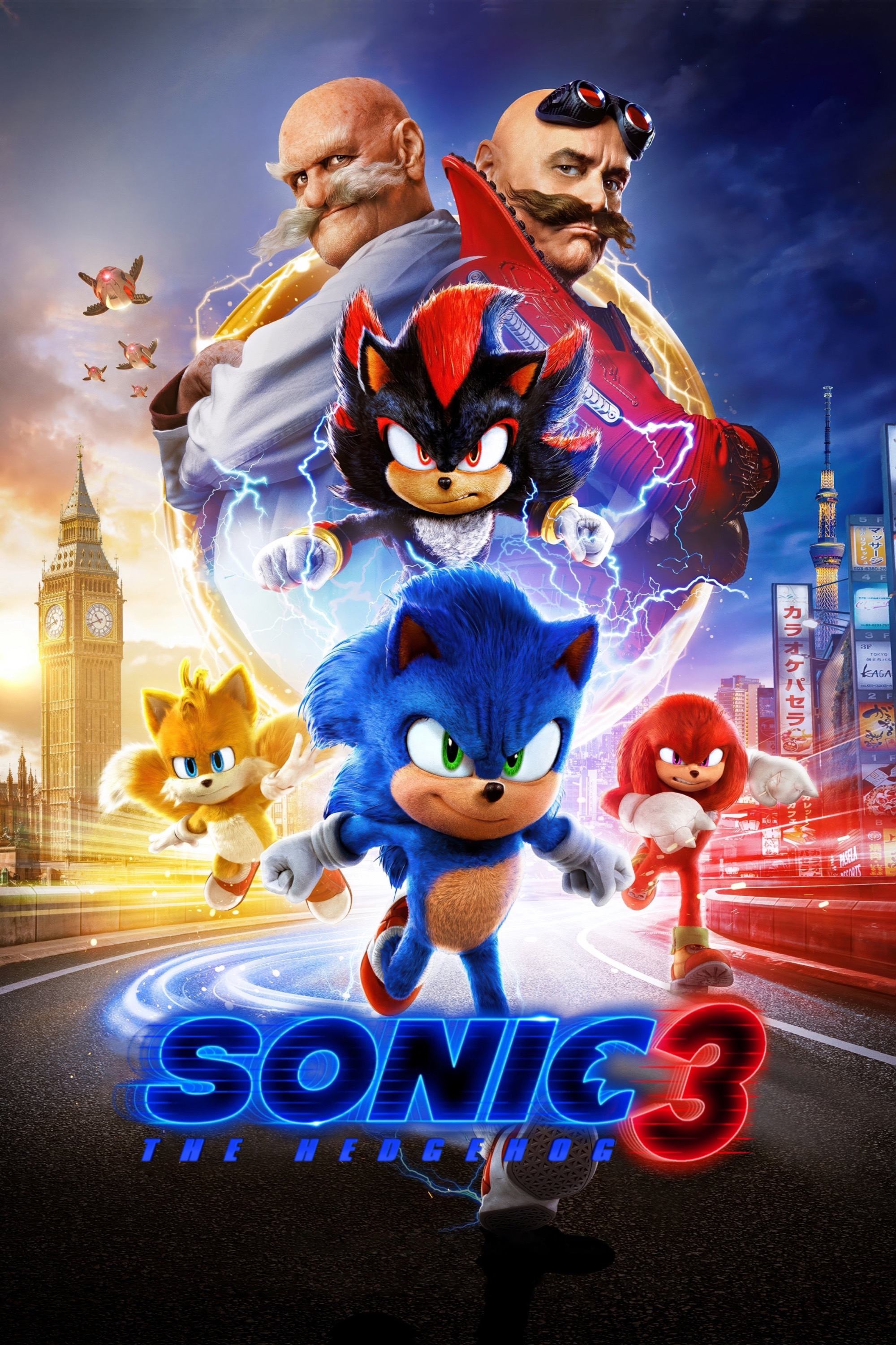 Poster for Sonic The Hedgehog 3