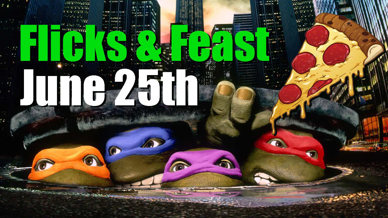 teenage mutant ninja turtles eating pizza