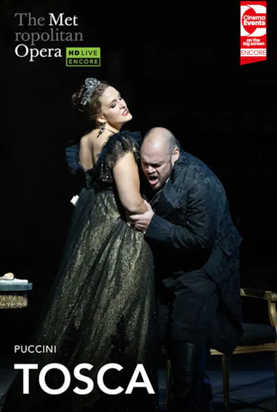 Póster de Tosca (Puccini) Encore 2024 - Met Opera 2026 - 27