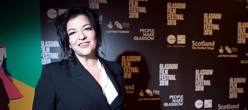 Portrait of Lynne Ramsay for the Glasgow Film Festival award announcement