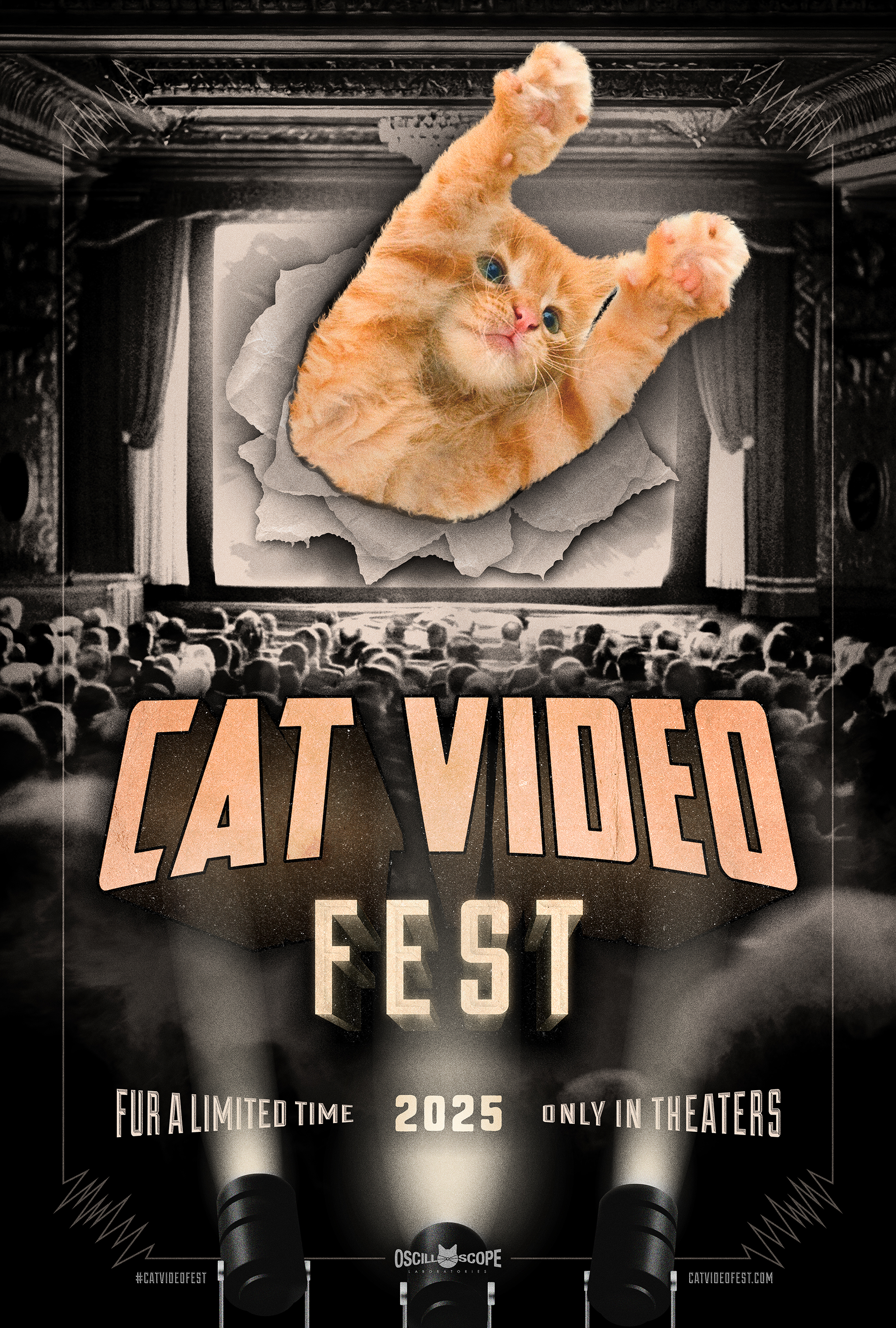 Poster for Cat Video Fest 2025