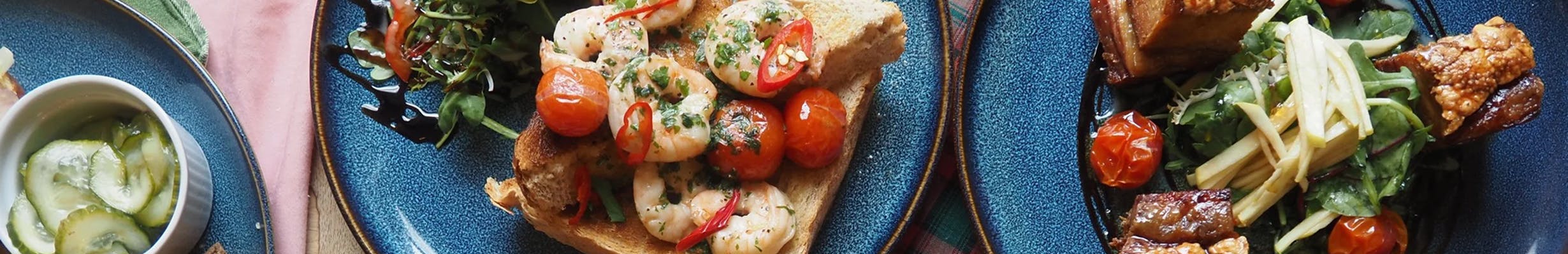 Inside Butterfly and Pig restaurant in Glasgow